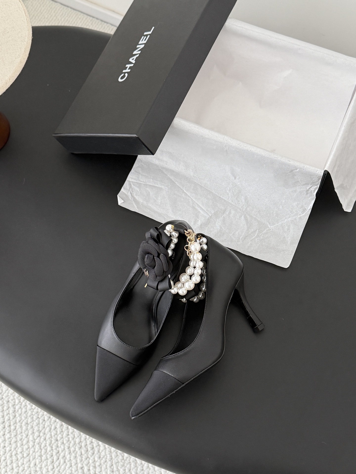 Chan 26ss stilettos mary janes