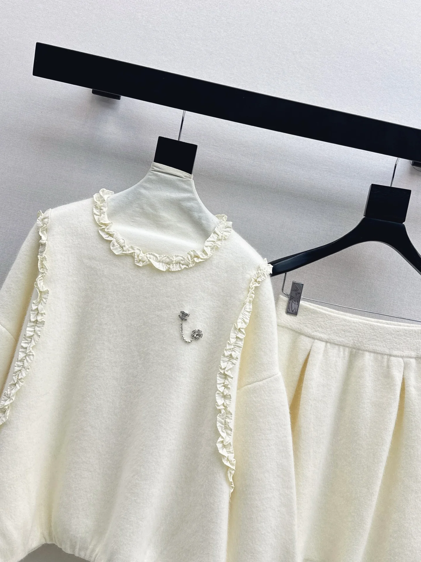 Chan 26ss wool outfit set