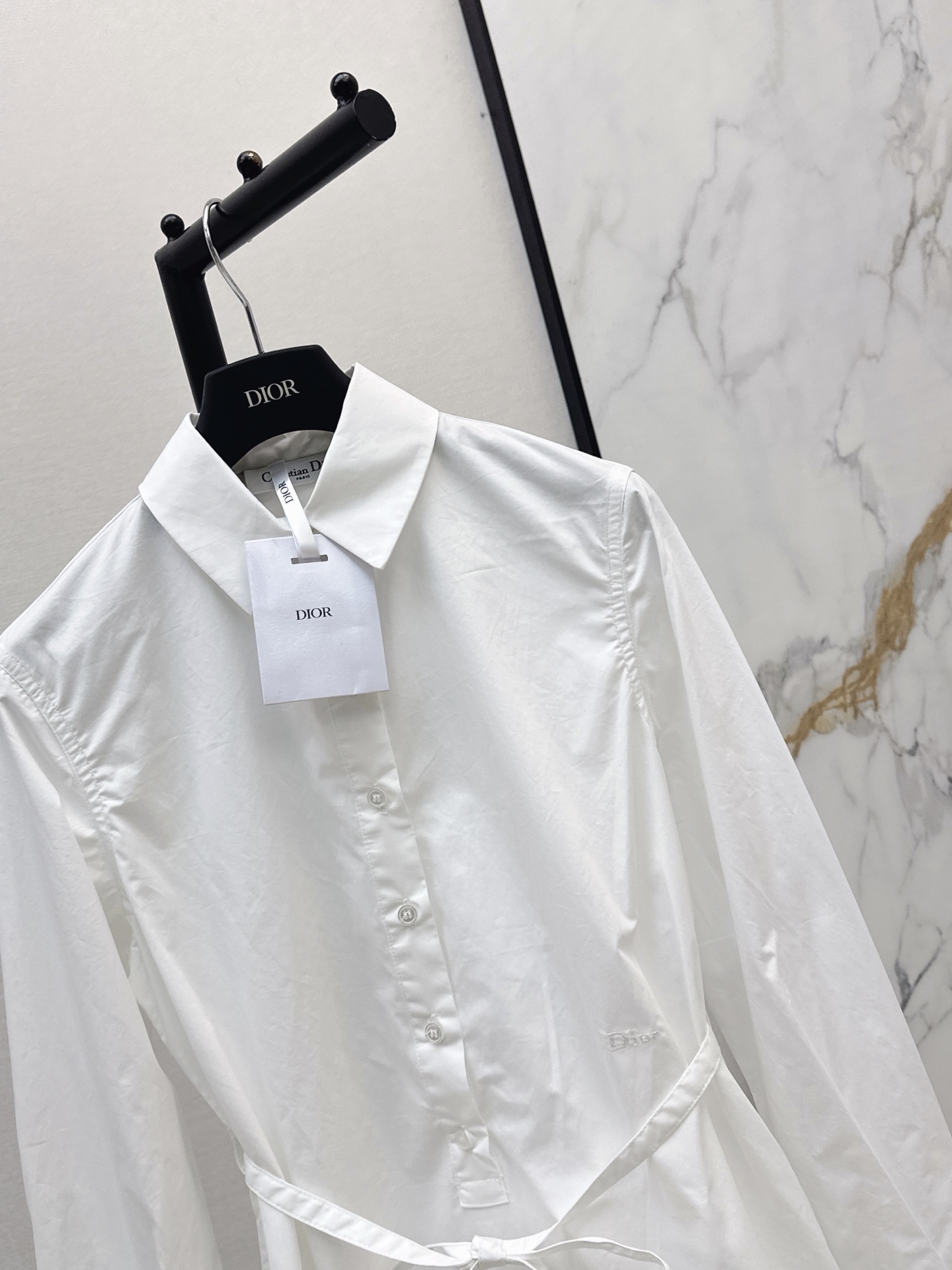 CD 26ss ruffle shirt dress