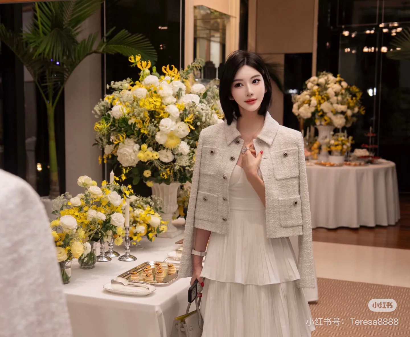 Chan 25fw tweed jacket