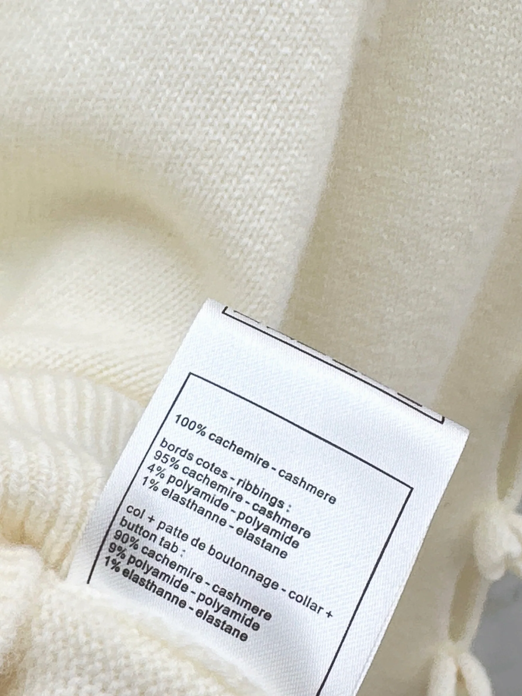 Chan 26ss cashmere sweater