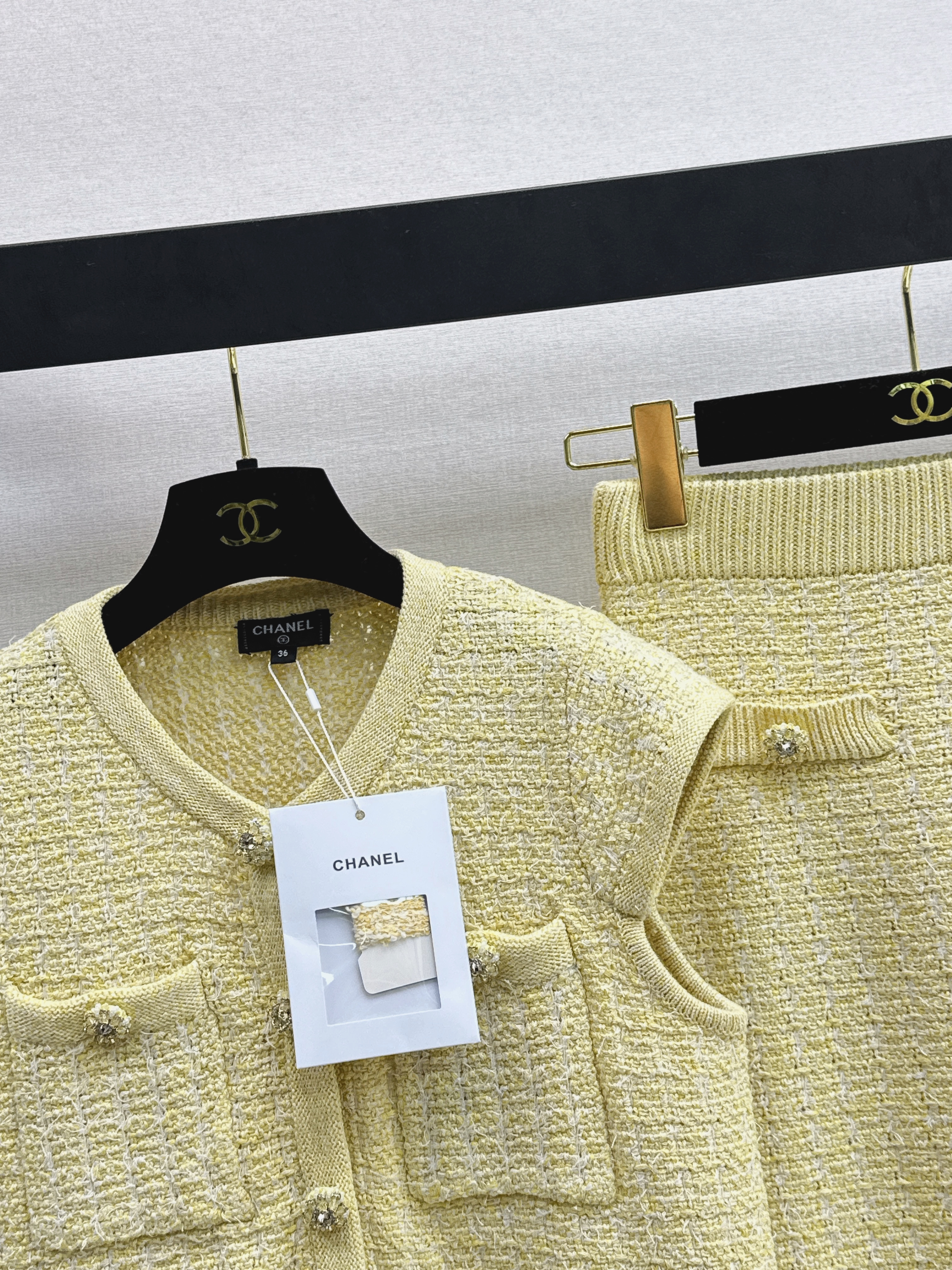 Chan 26ss knit outfit sets