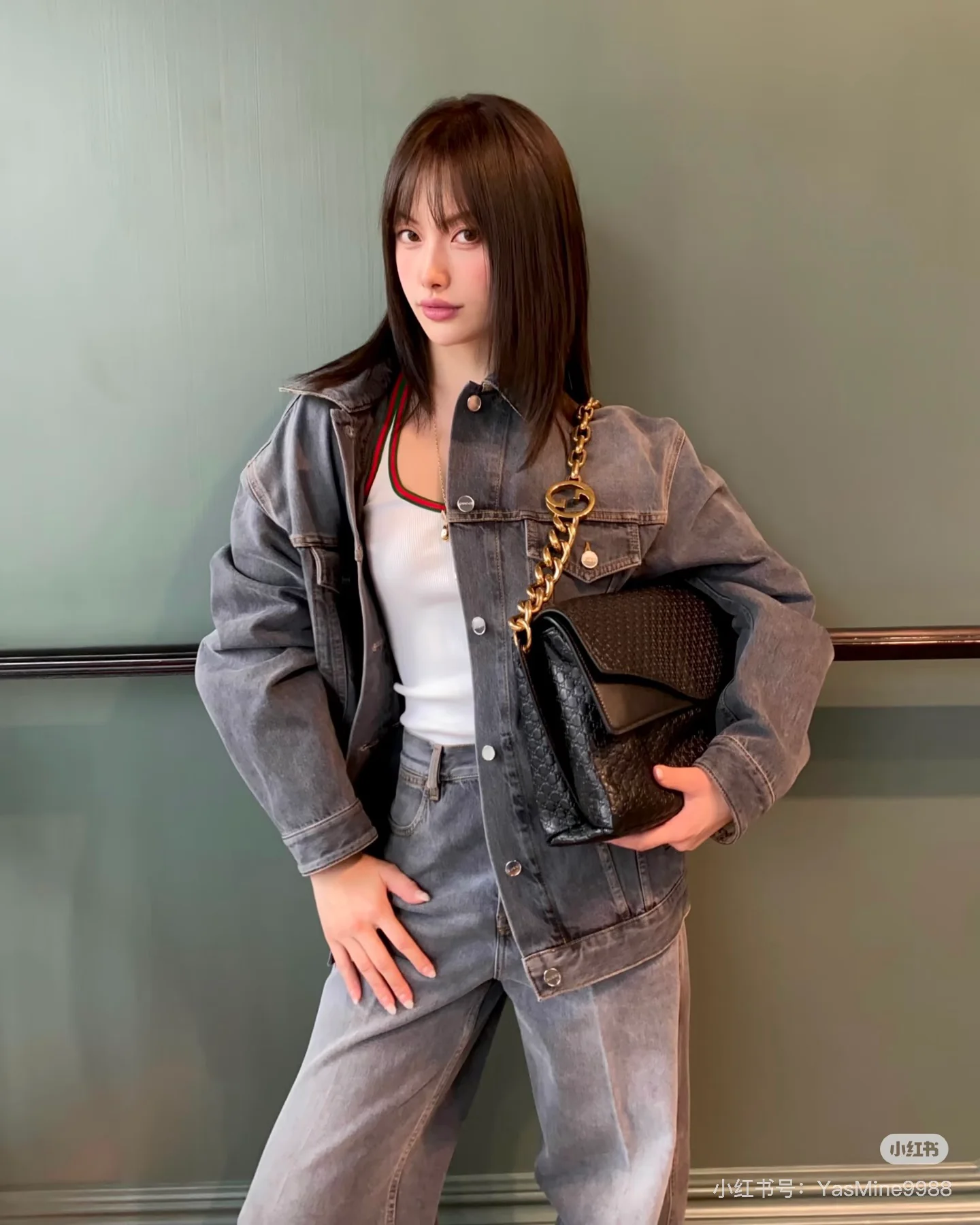 Gucc 26ss denim jacket