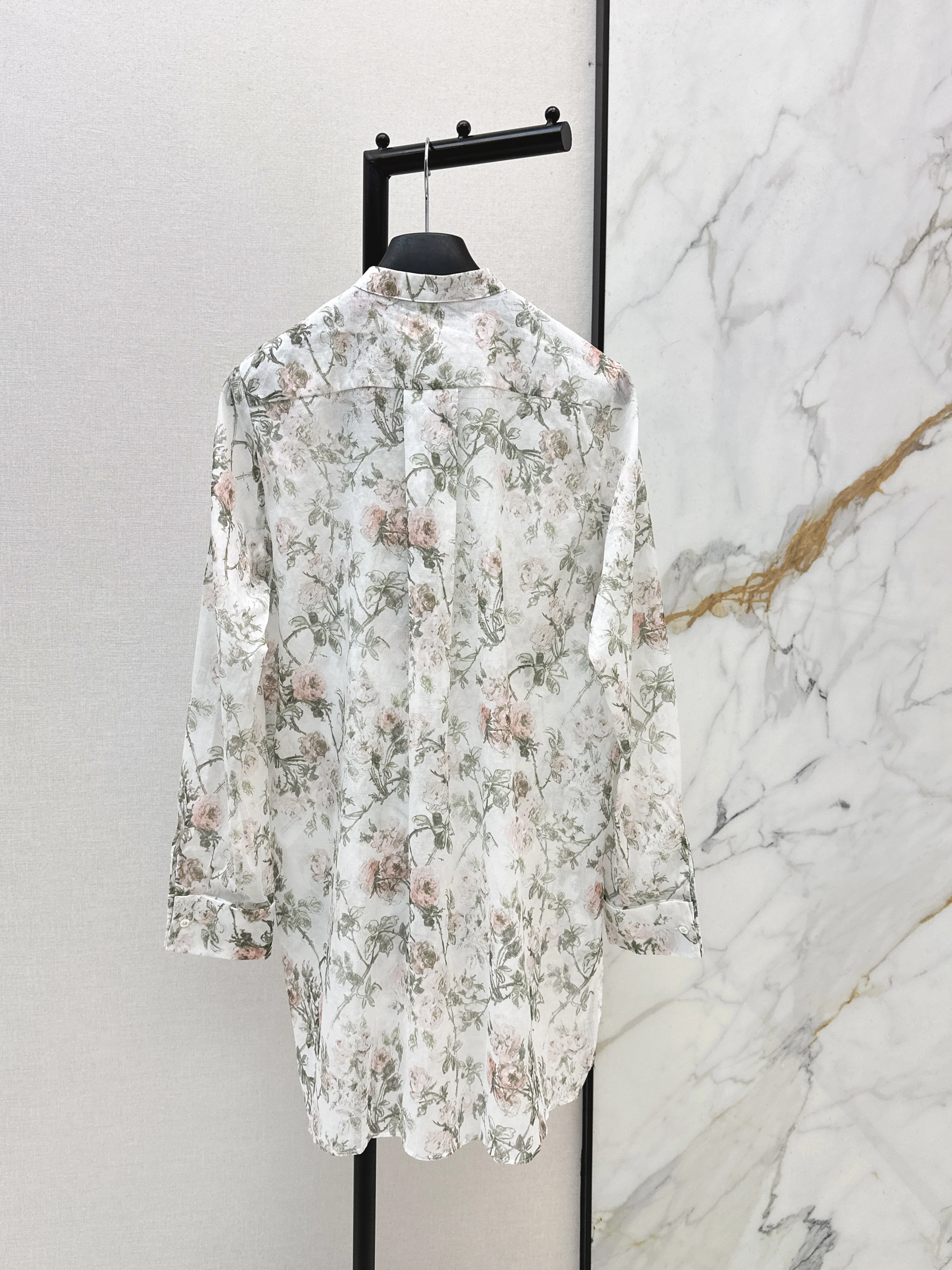 CD 26ss flower print shirts