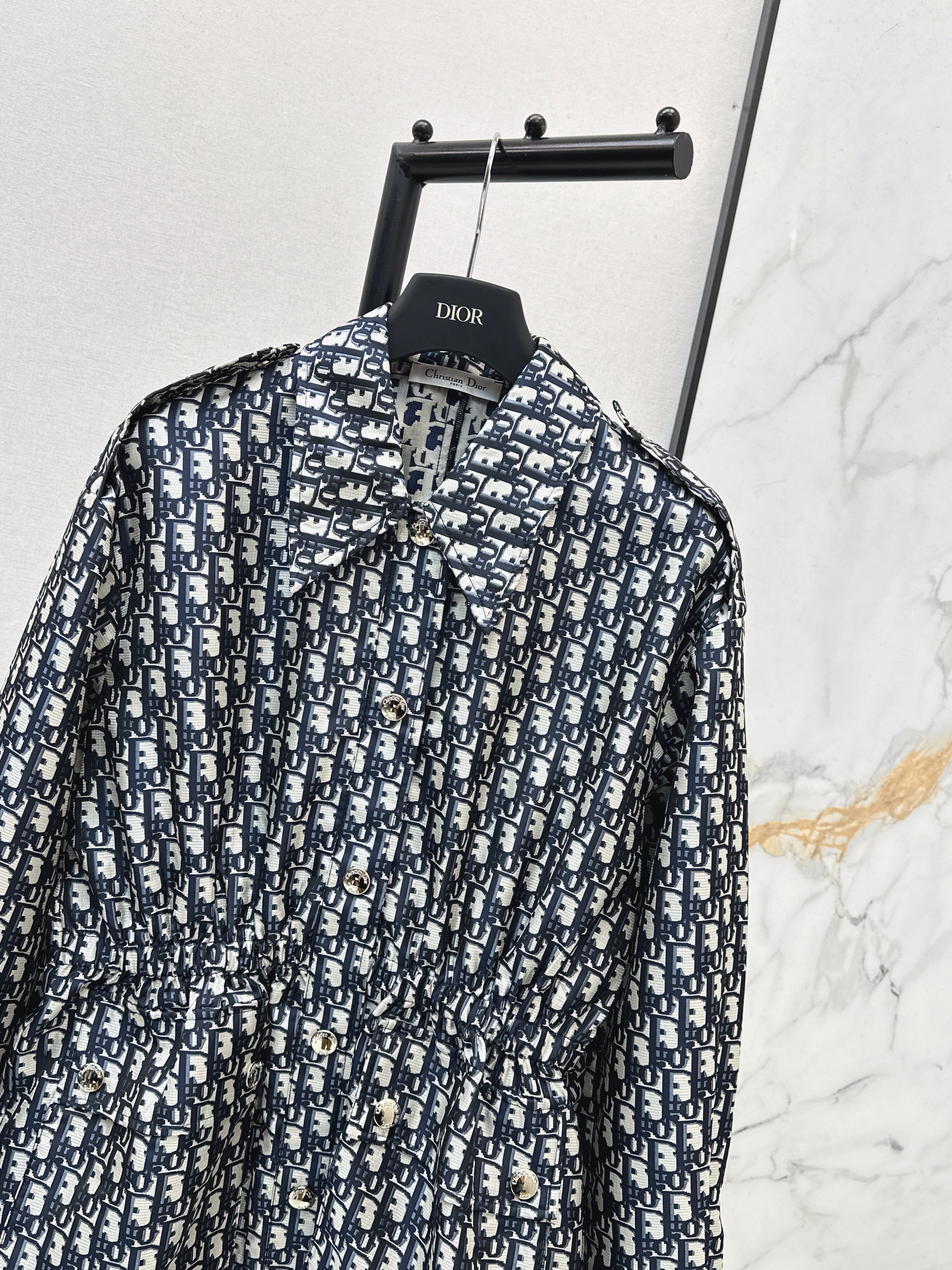 CD 26ss jacquard drawstring jacket