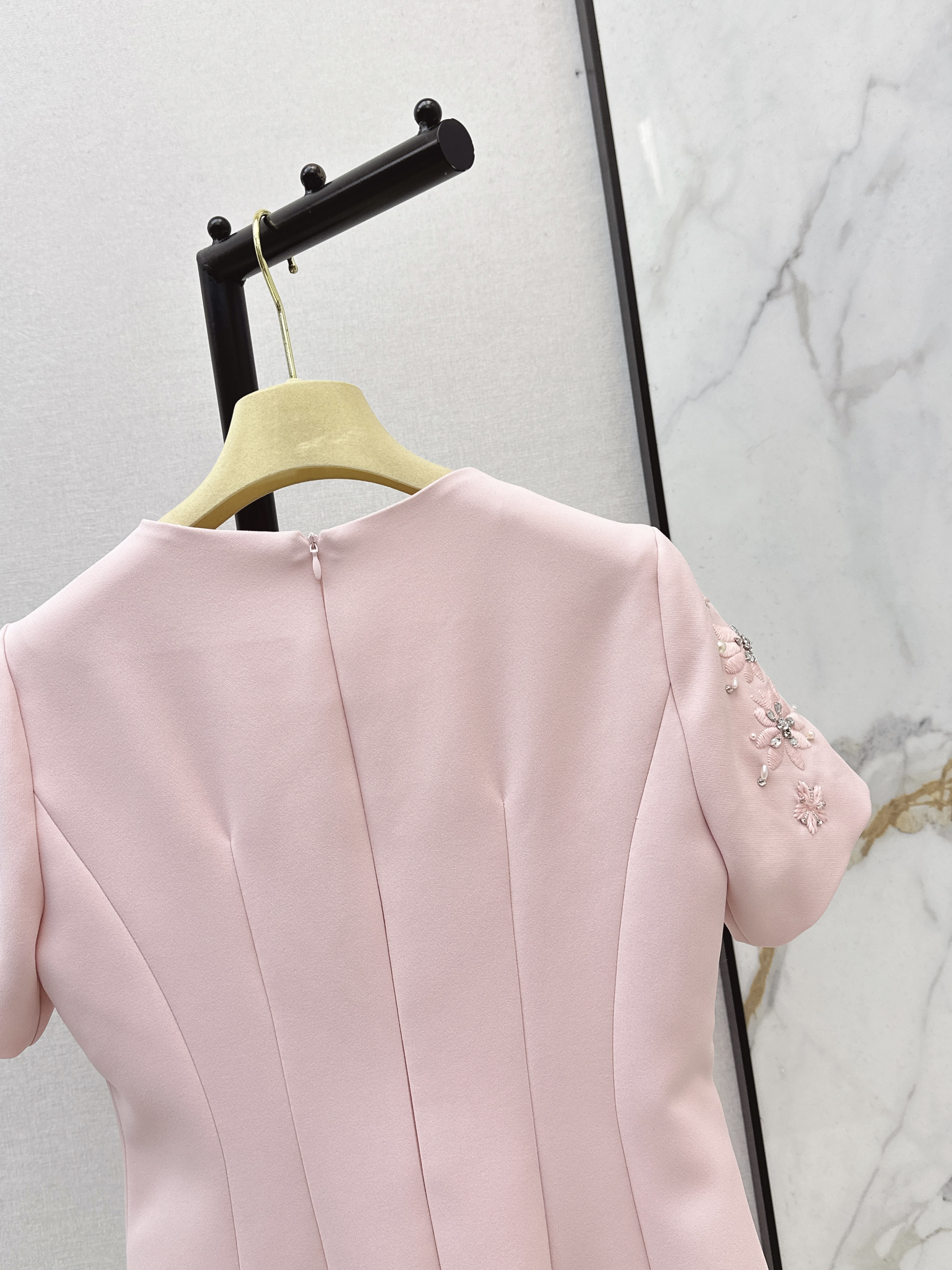 Miu 26ss embroidery dress