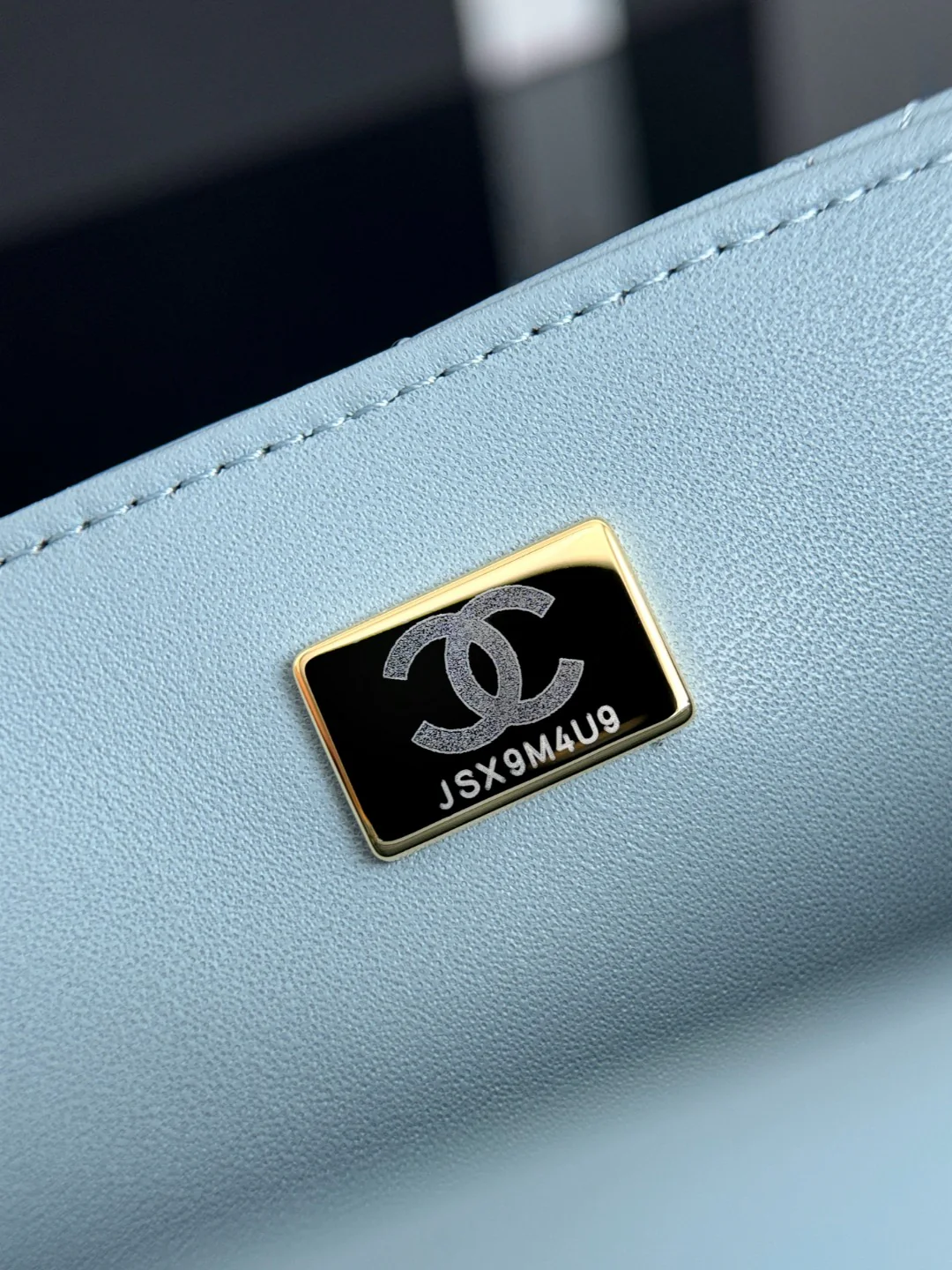 Chan cf17 chain shoulder bag