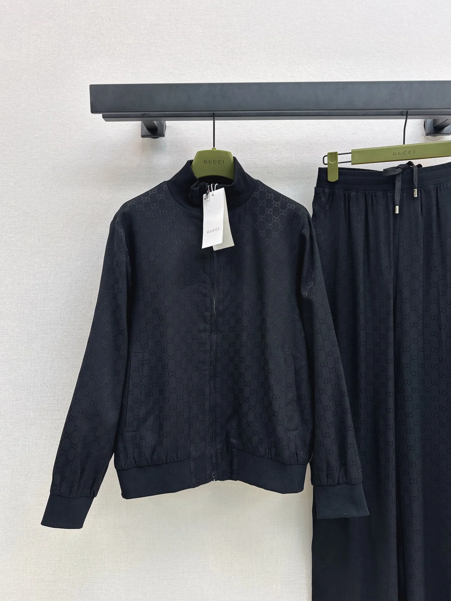 Gucc 25fw jacquard jacket pants set