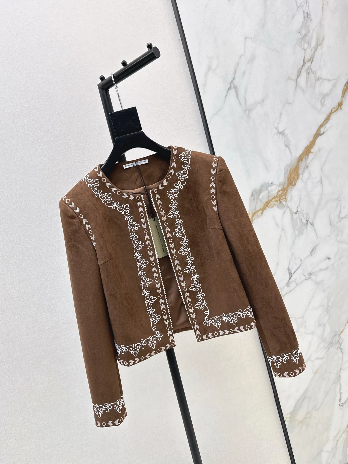 Erma 25fw suede jacket