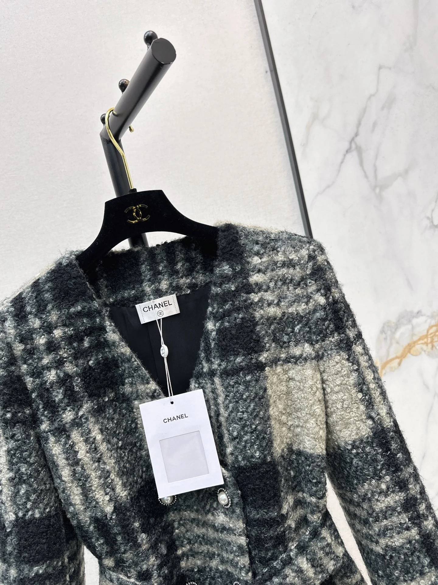 Chan 25fw belted jacket