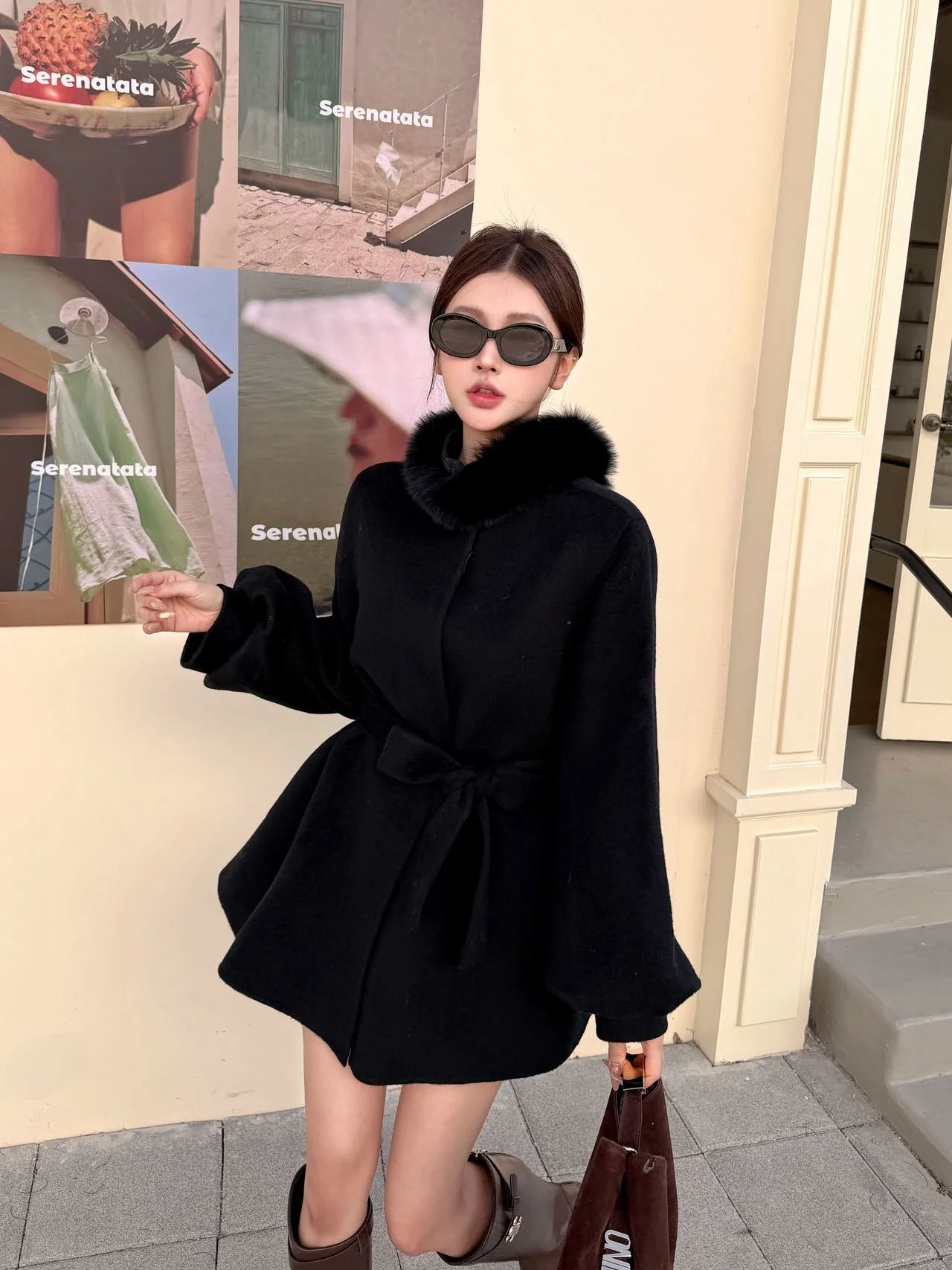 Prad 26ss wool overcoats
