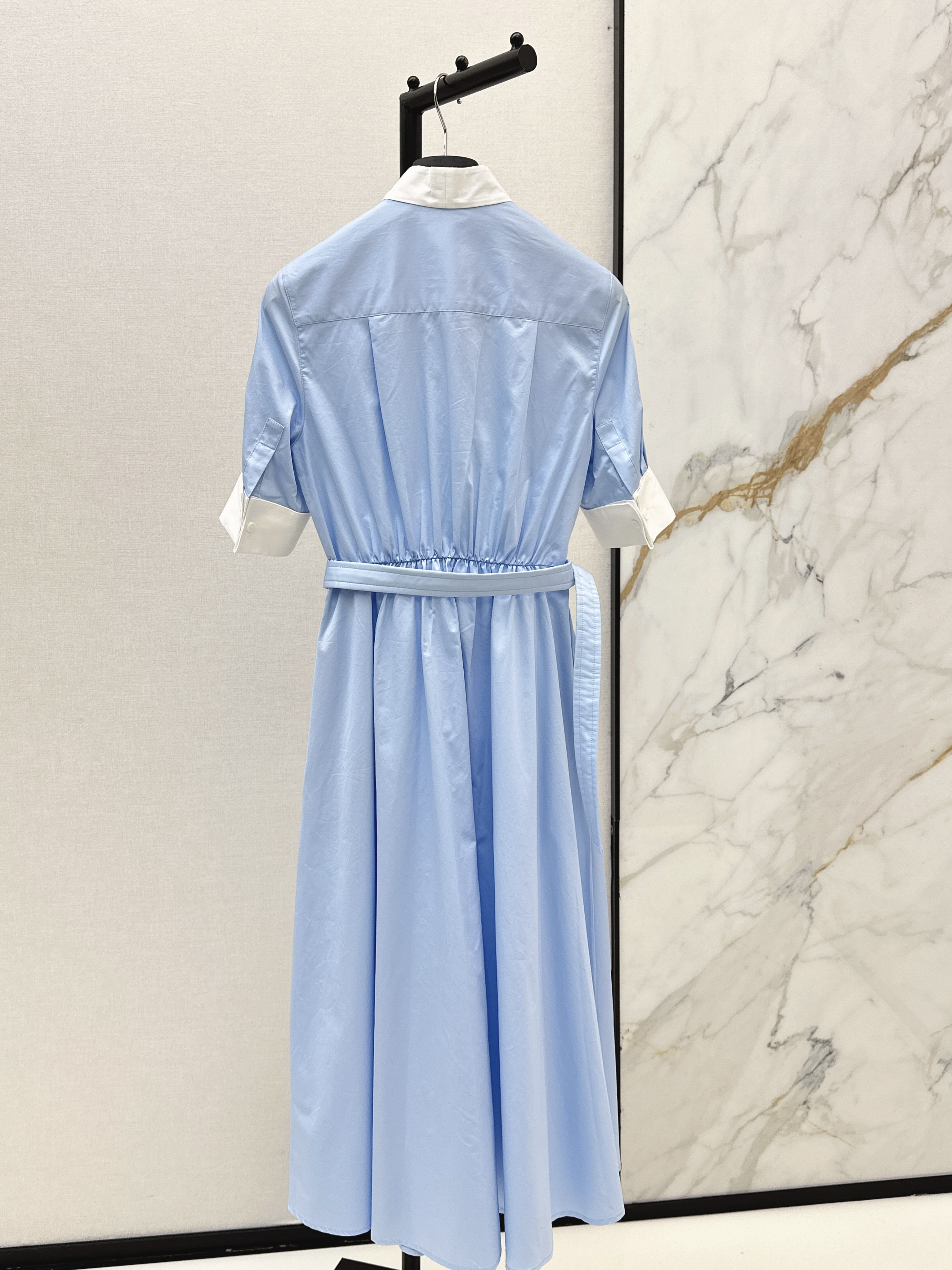 CD 26ss bow-tie shirt dress