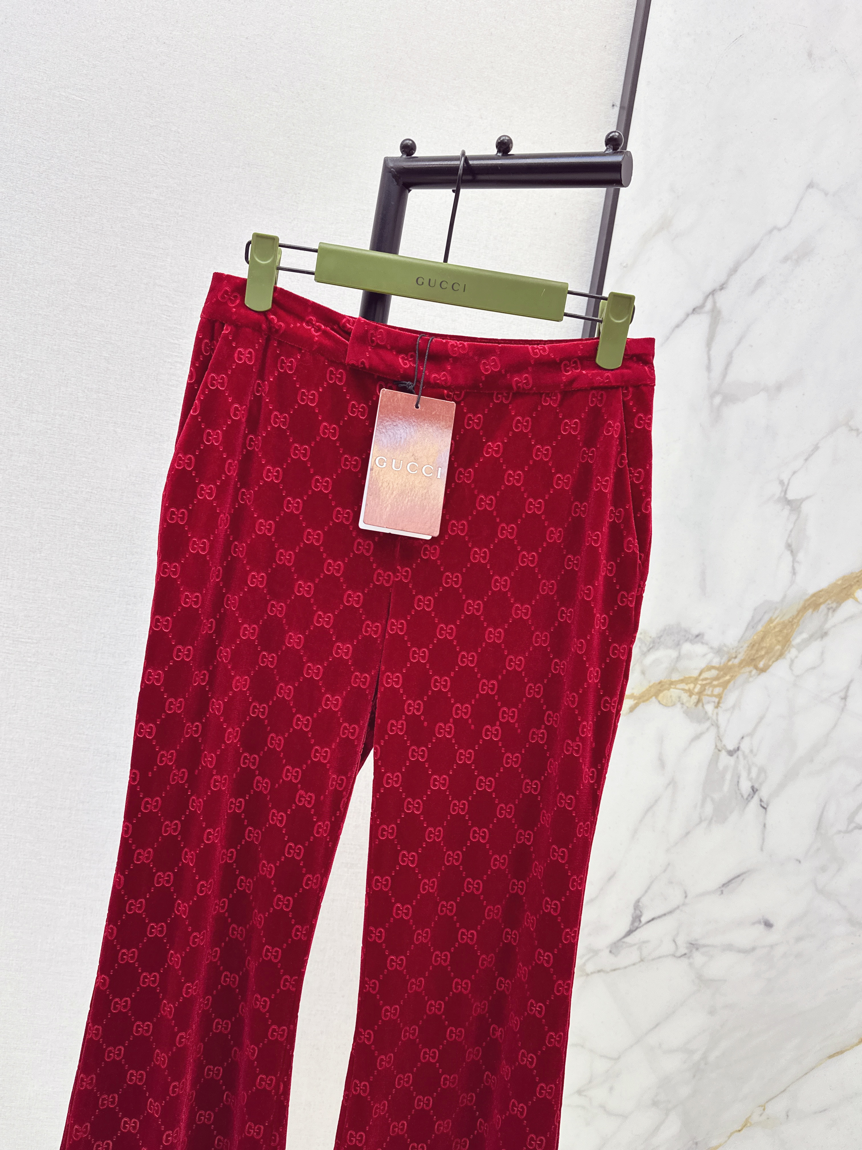 Guc 26ss velvet pants