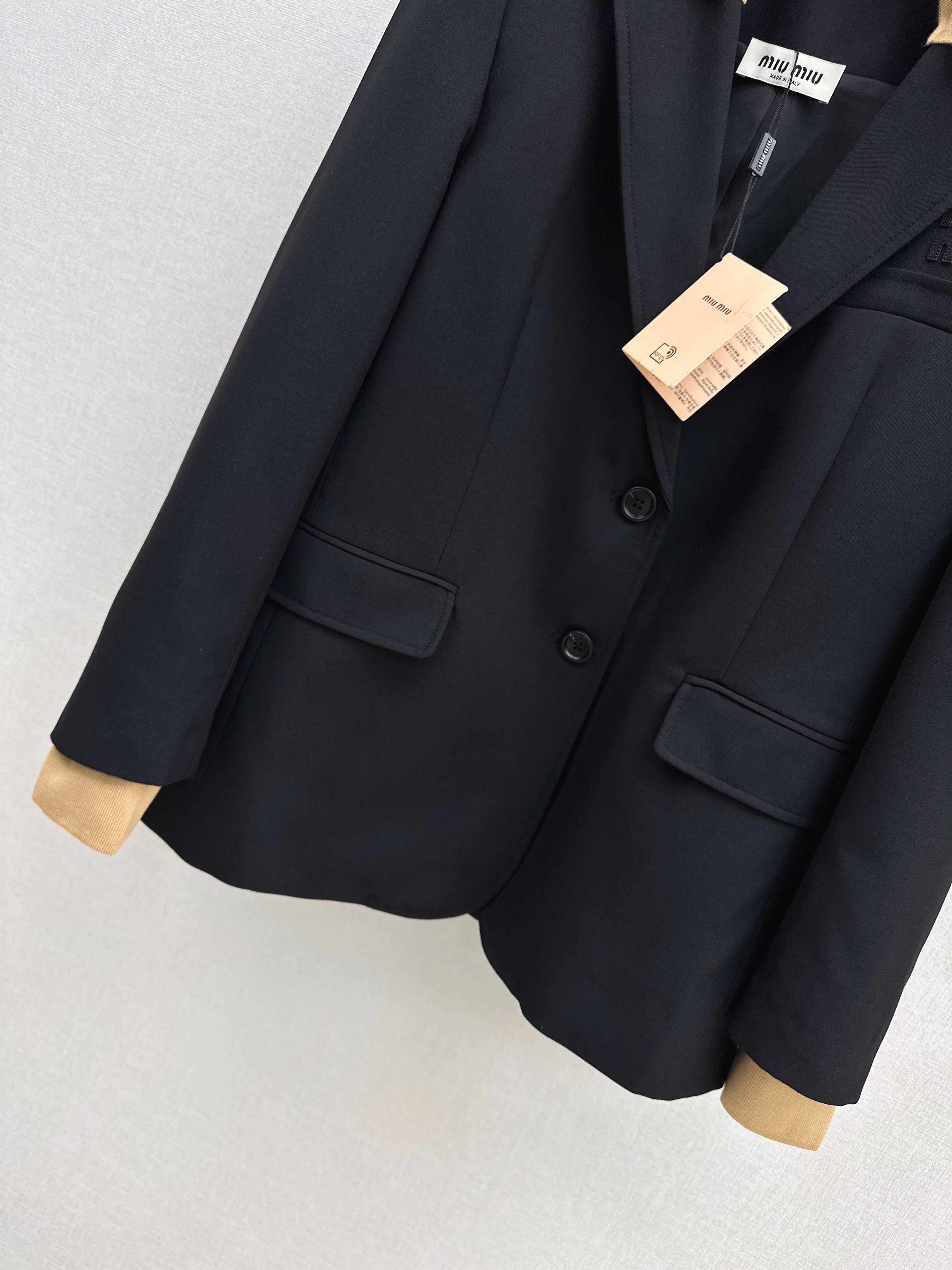 Miu 26ss 2in1 blazer