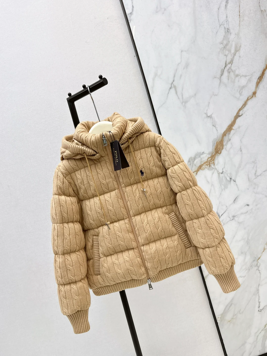 Ralp 25fw knit down jacket