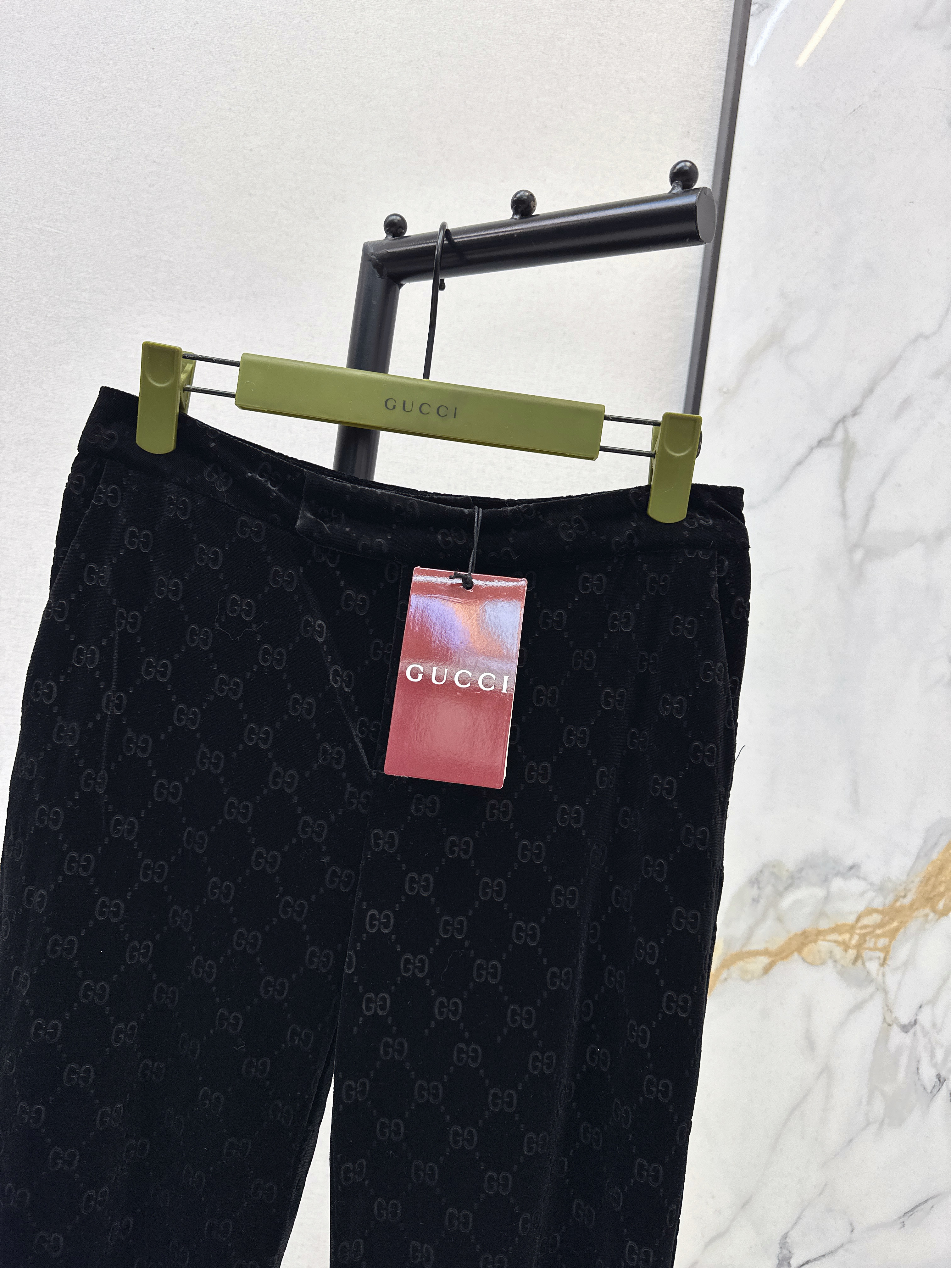 Guc 26ss velvet pants