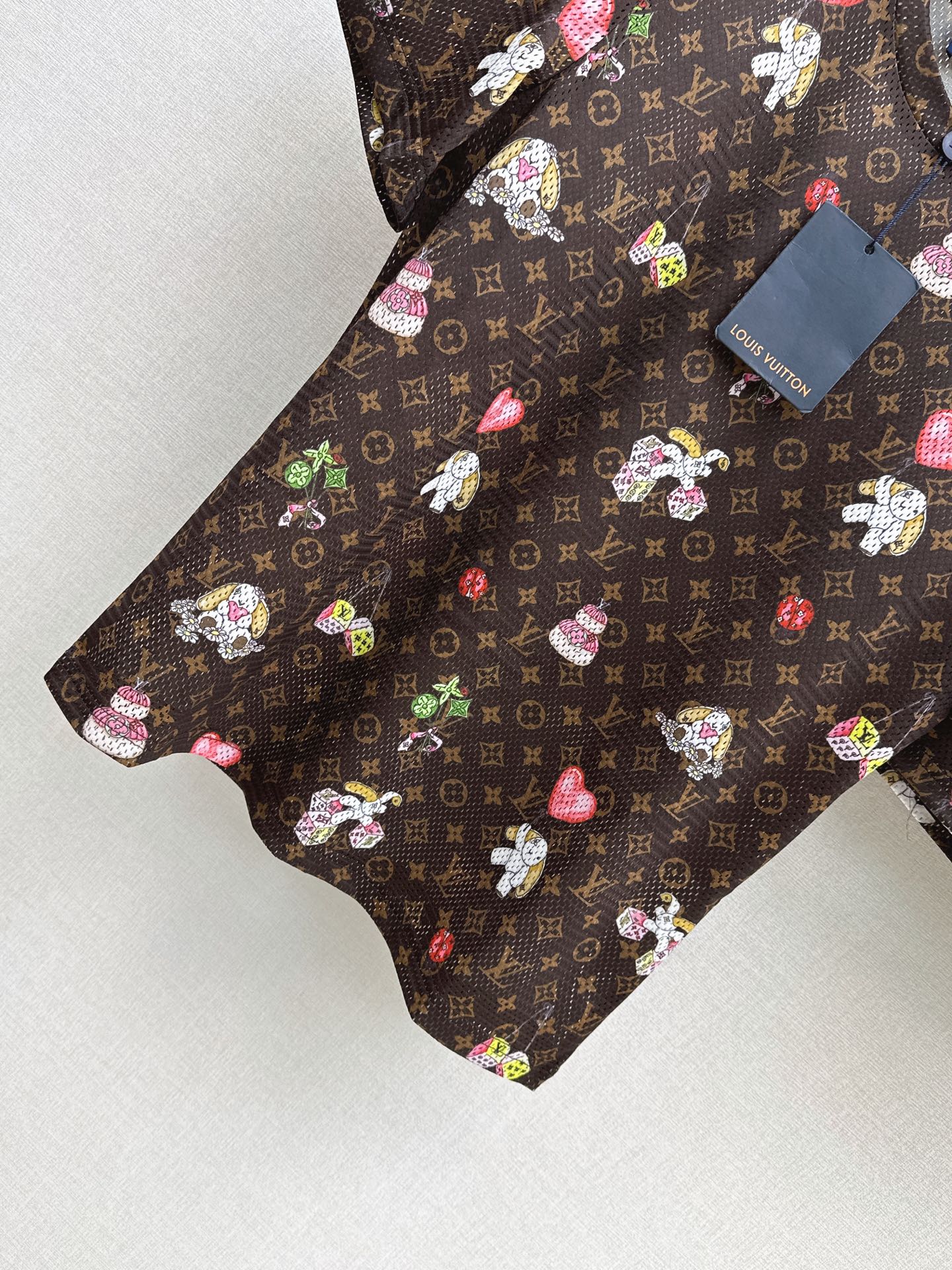 Loui 26ss monograw print suit
