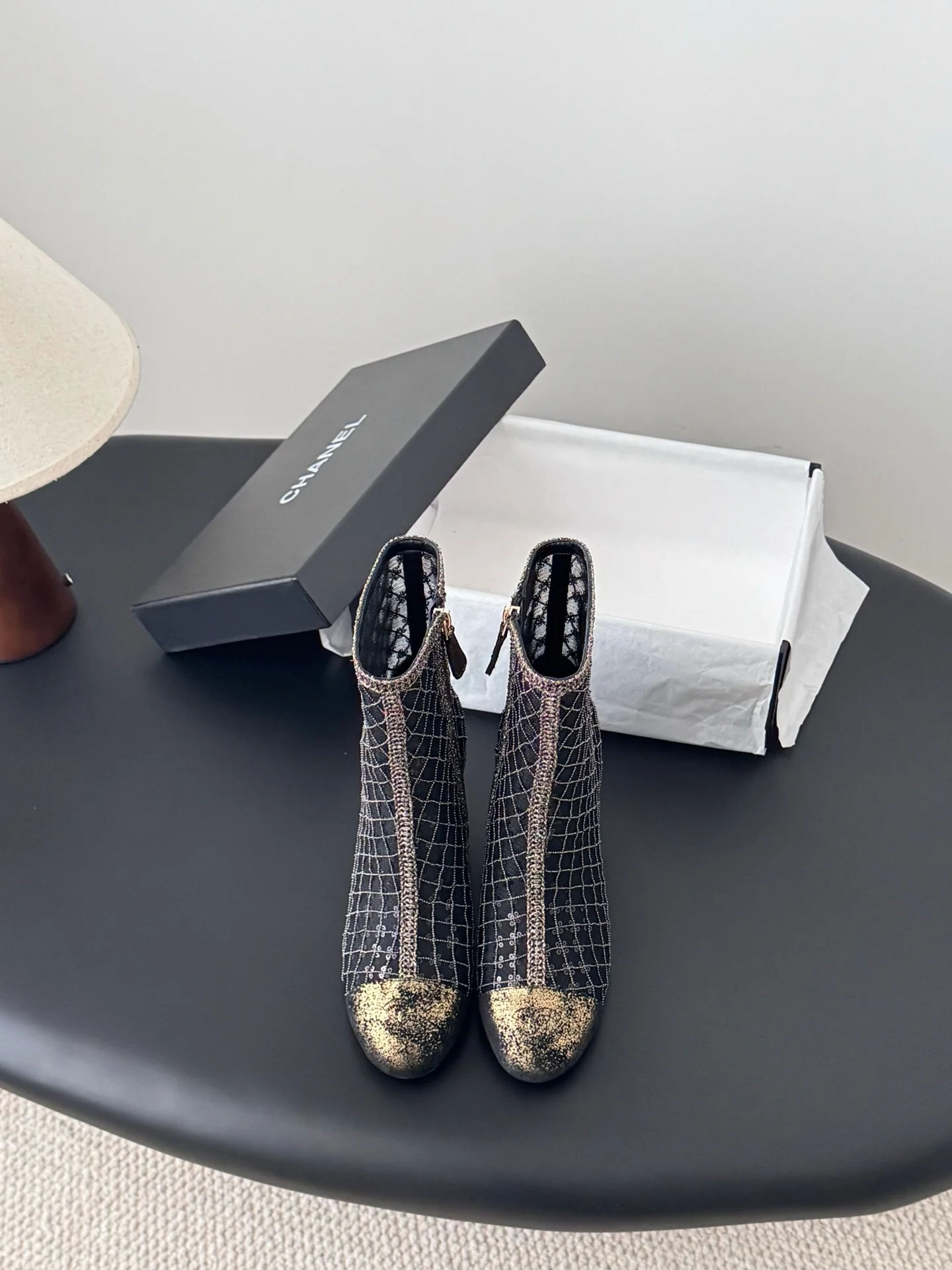 Chan 26ss wedge boots