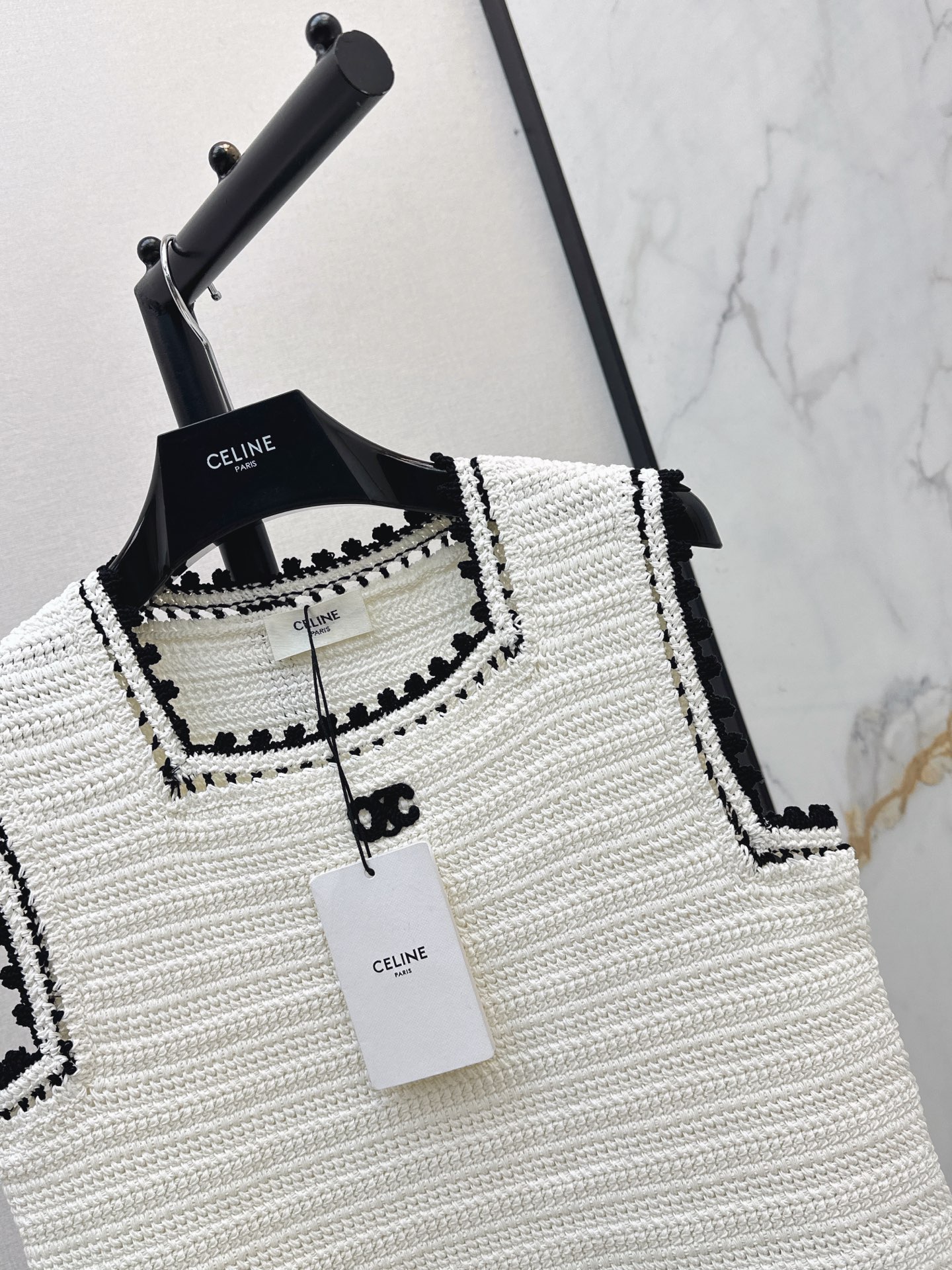 Celi 26ss sleeveless knit vest