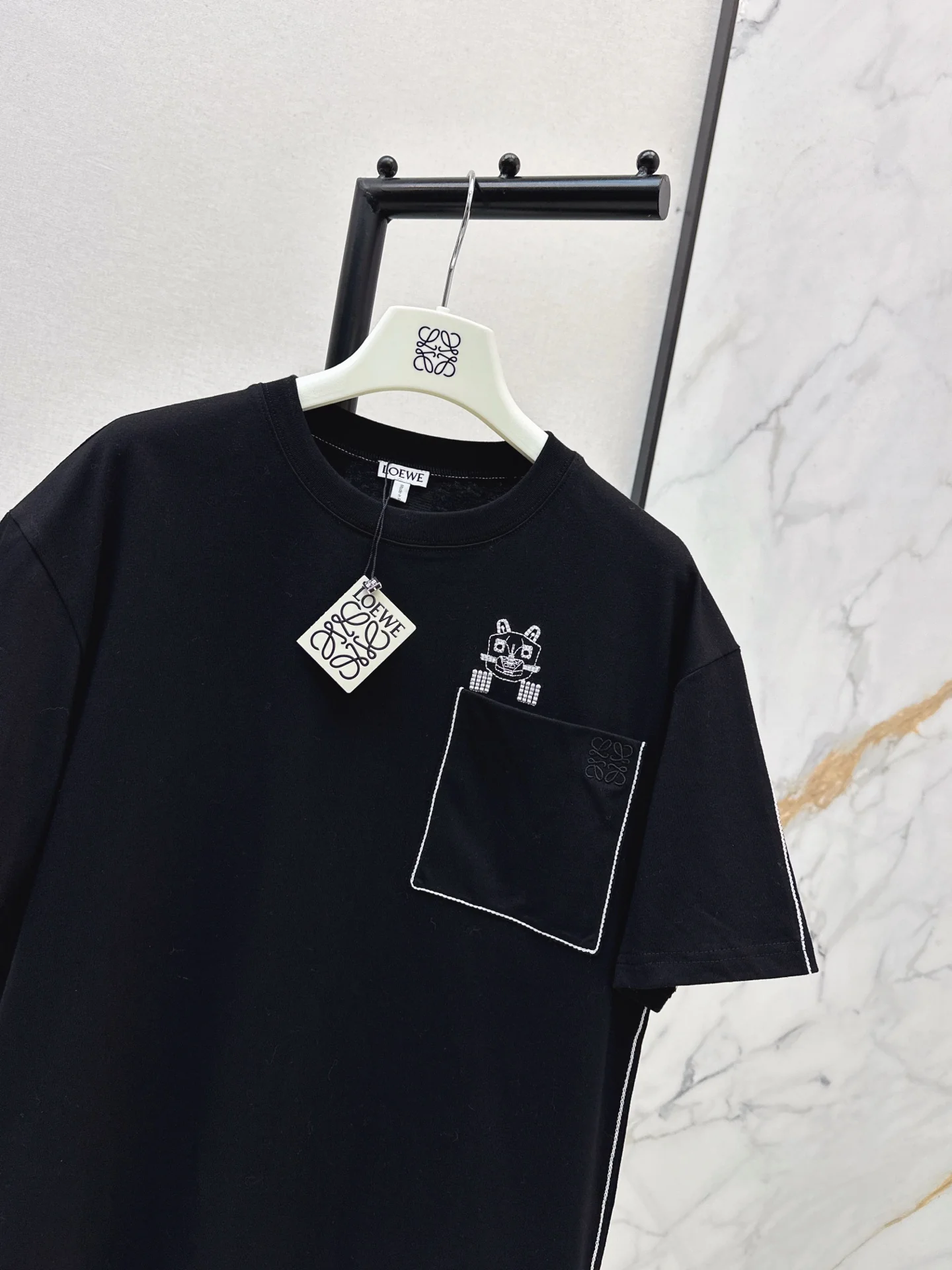 Loe 26ss embroidery t-shirts