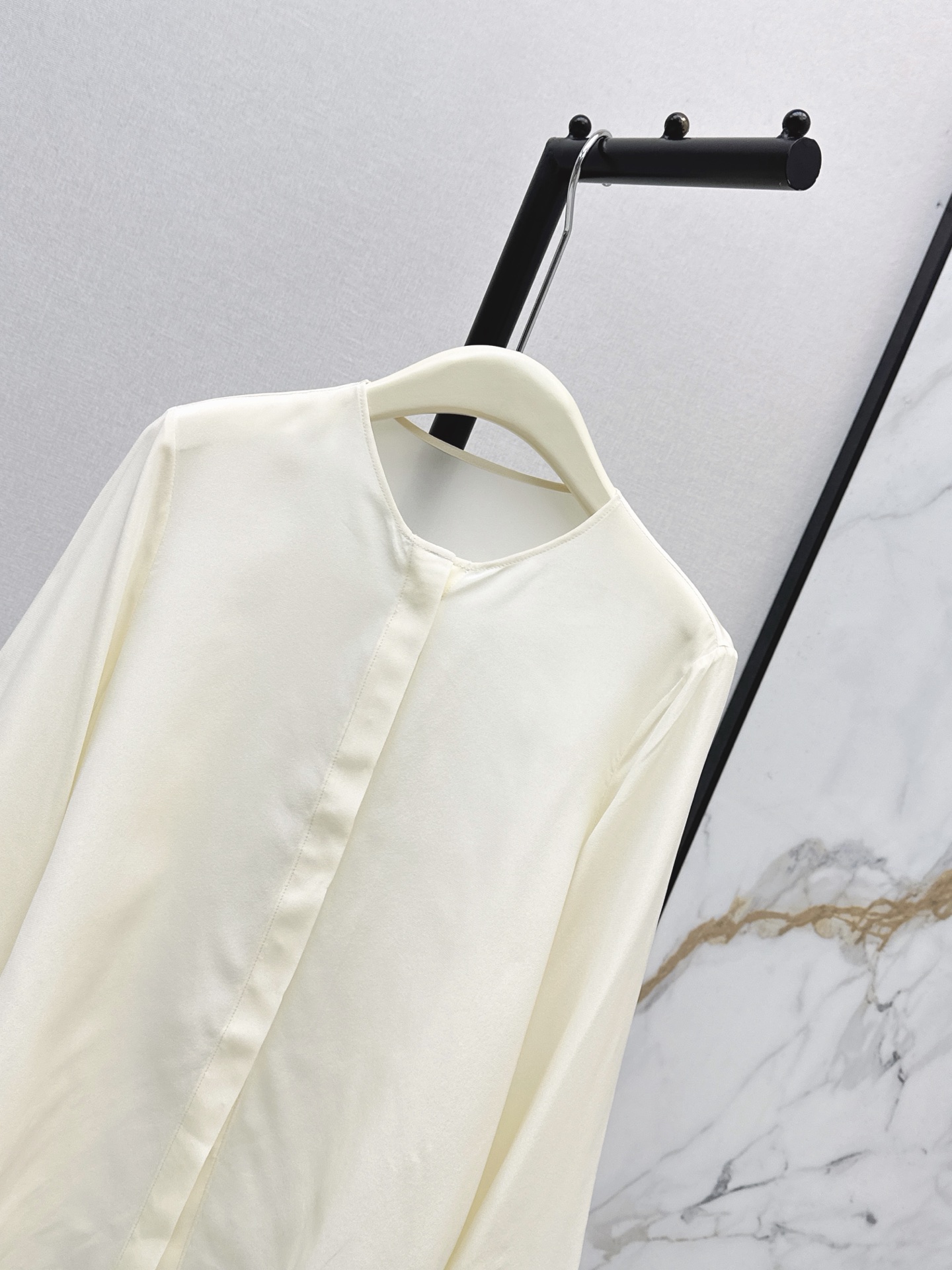 Chol 26ss lace flarel sleeve shirt