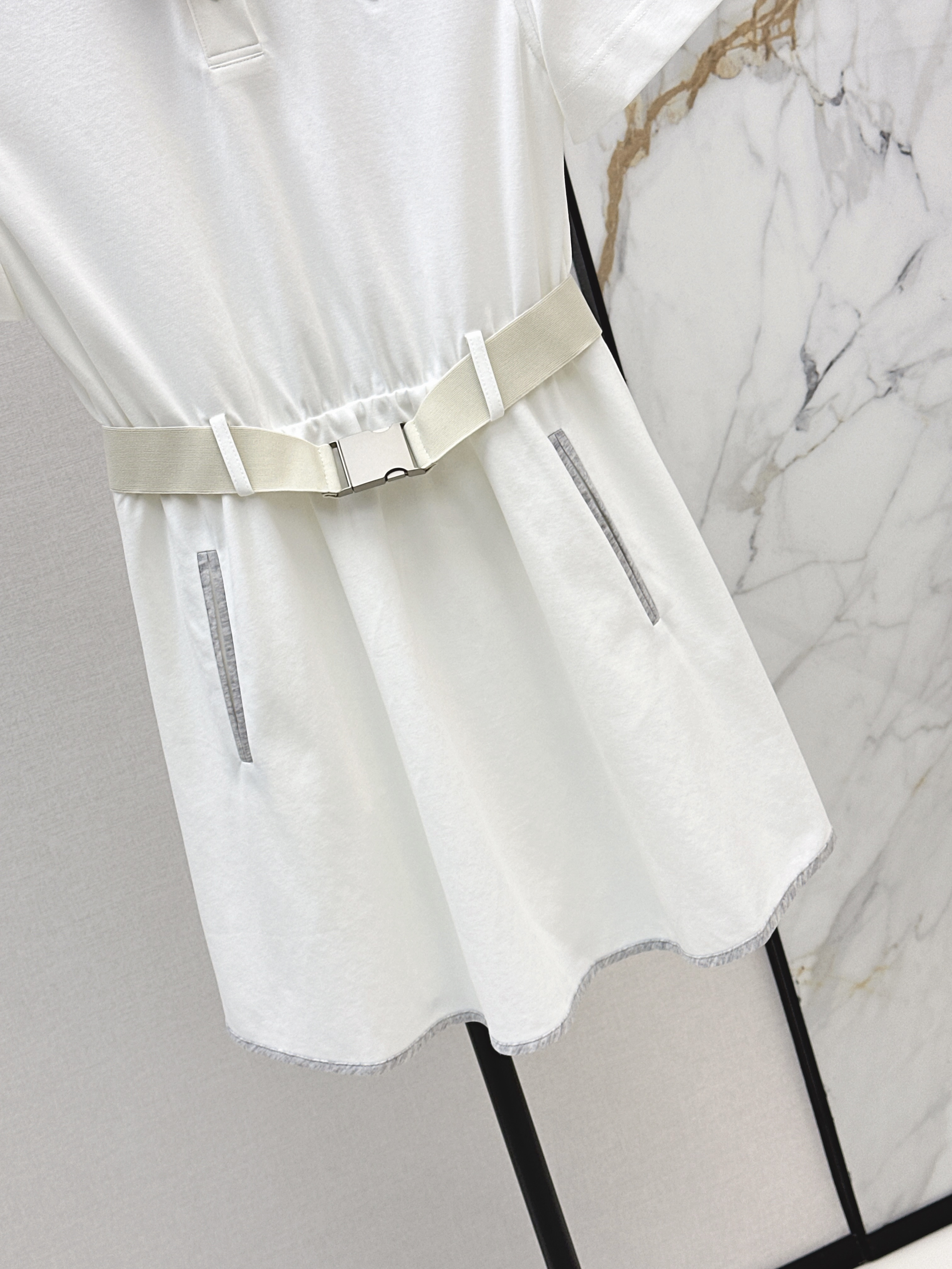 Brun 26ss polo dress