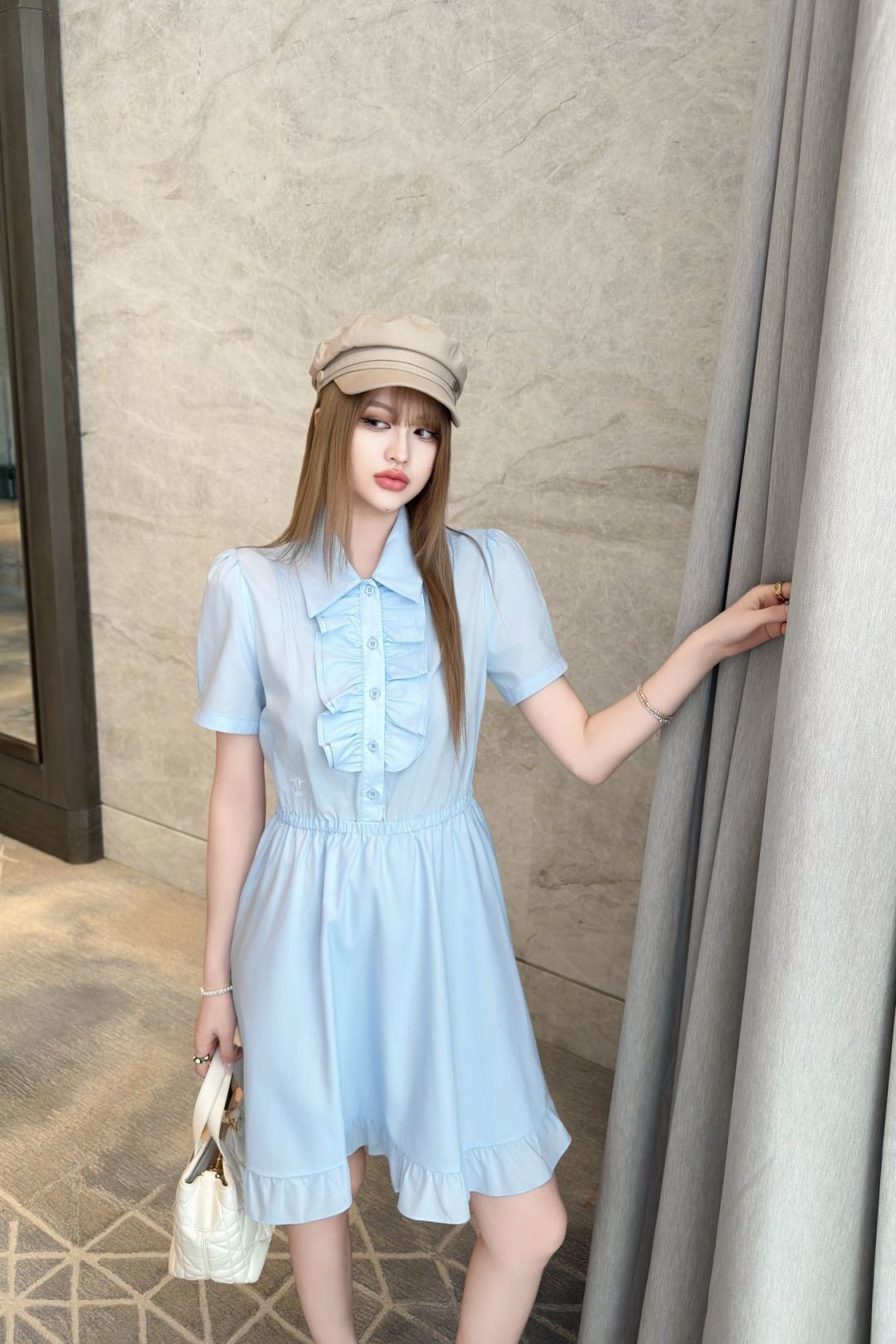 CD 26ss ruffle dress