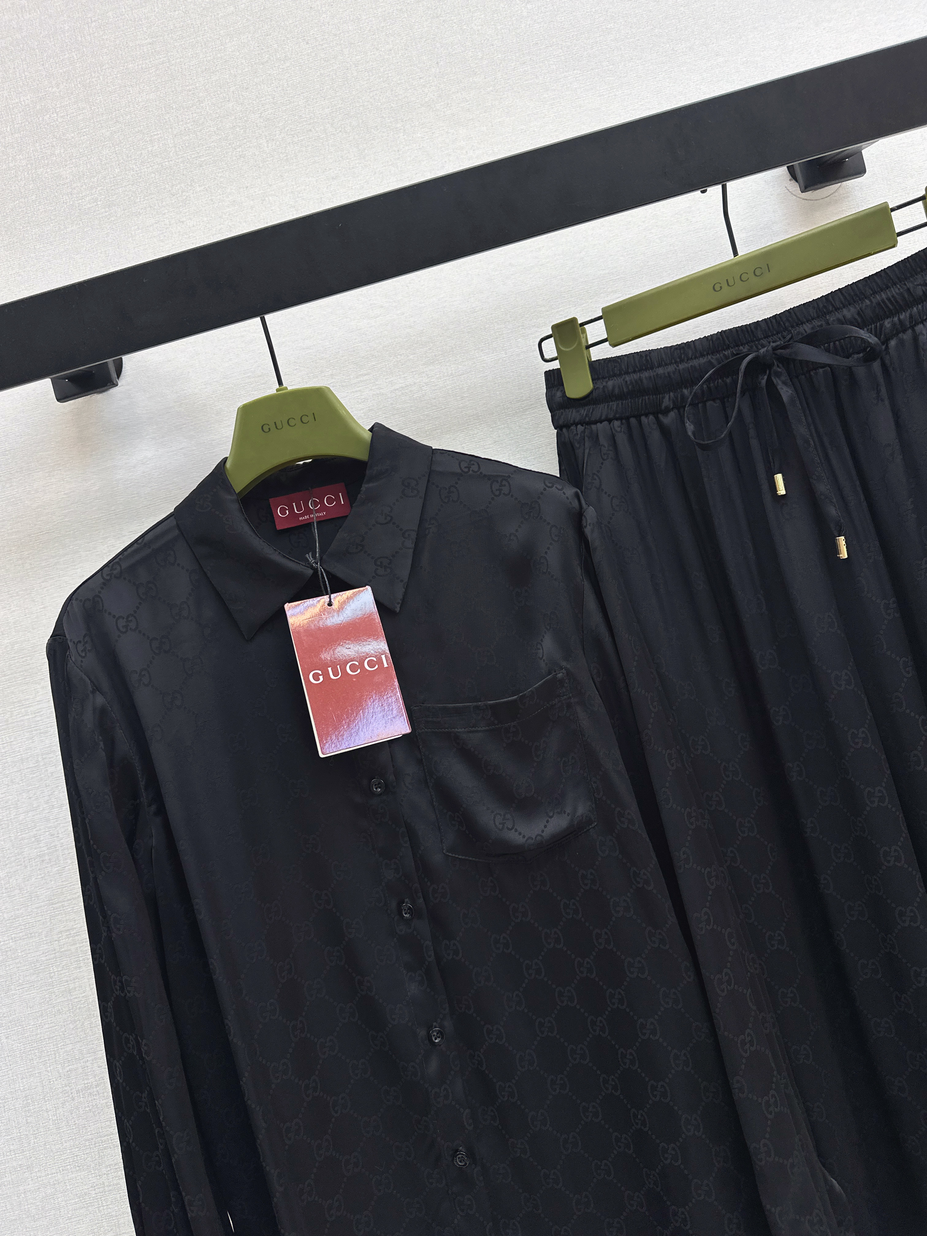 Guc 26ss jacquard casual outfit sets