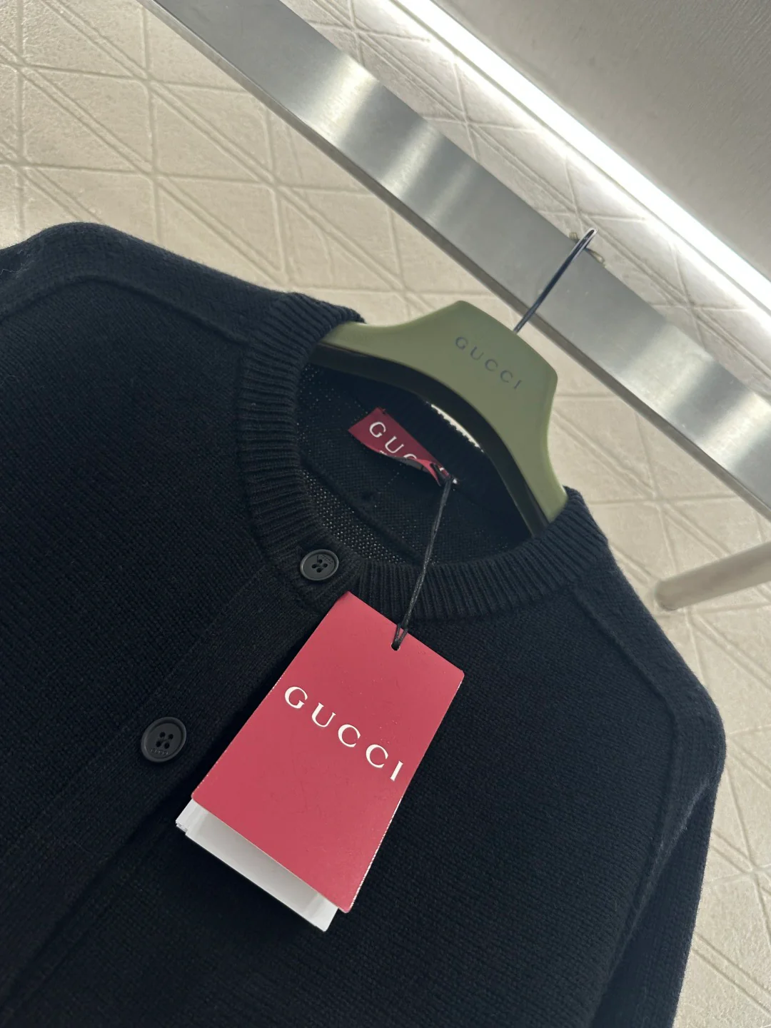 Gucc 26ss knit cardigan