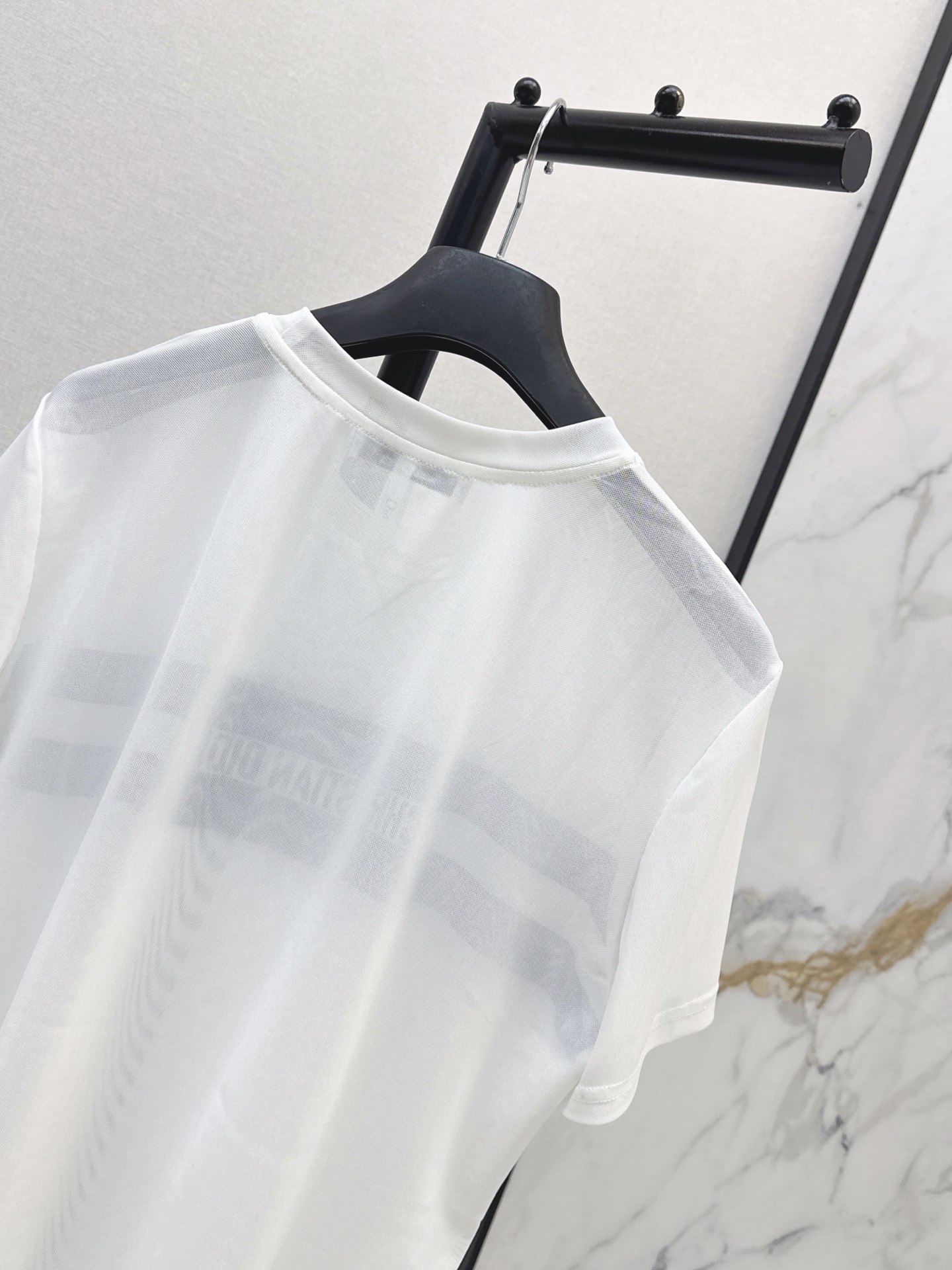 CD 26ss print mesh t-shirt