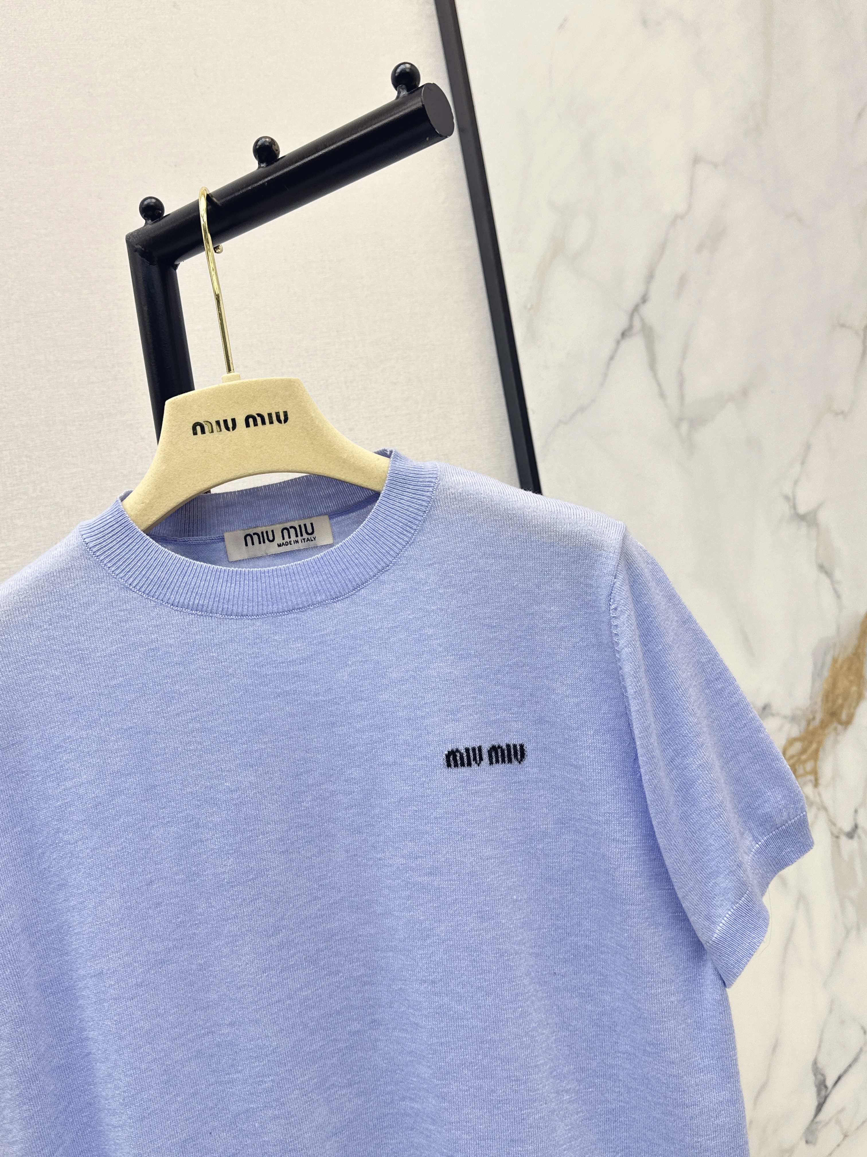 Miu 26ss contract lace knitwear