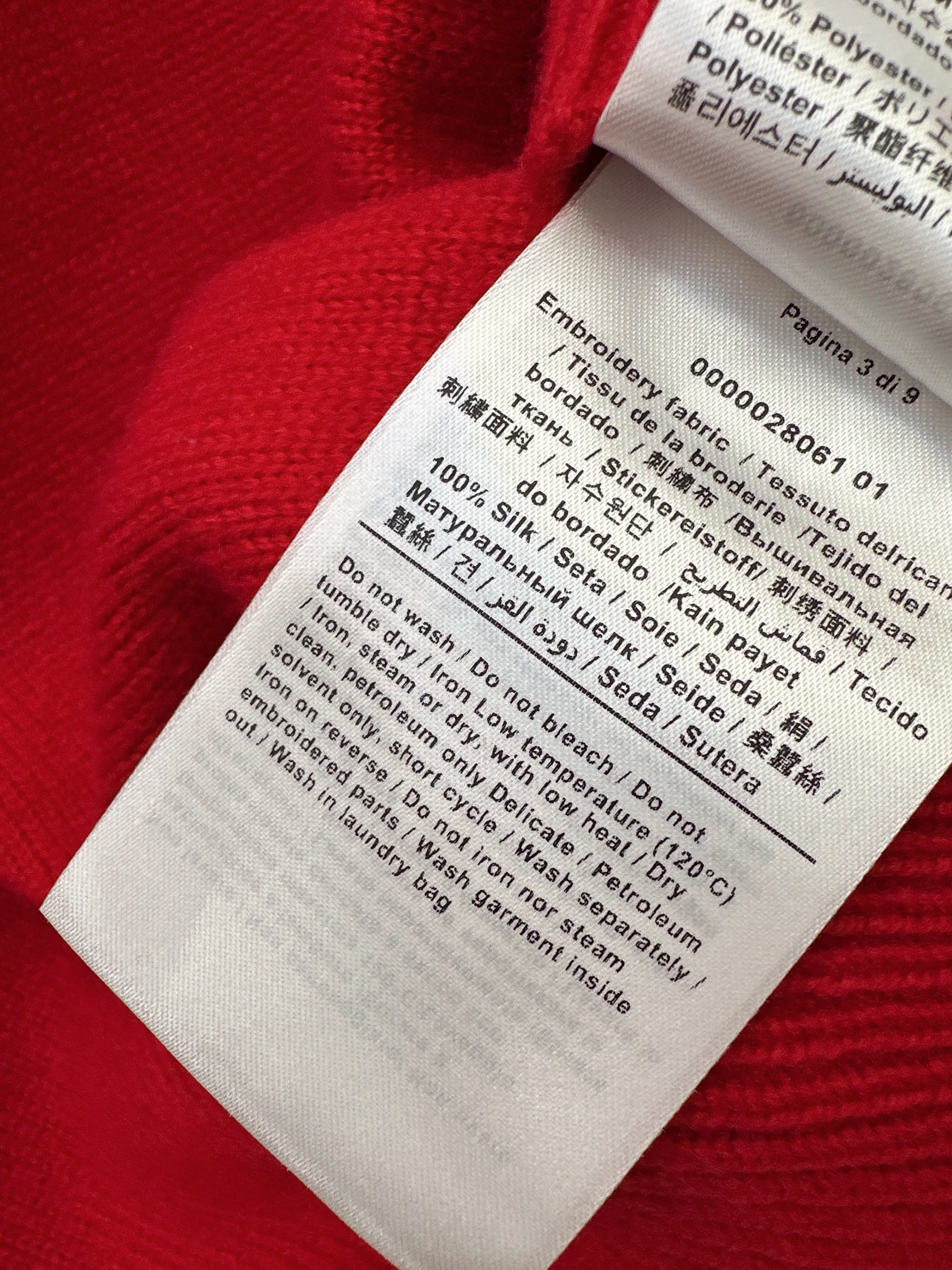 Valen 26ss bow rhinestone sweater