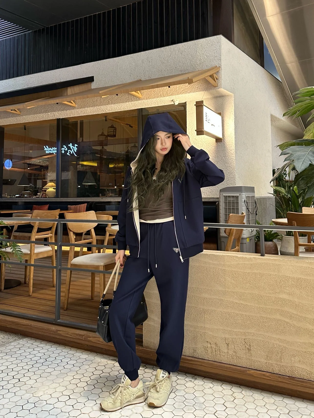 Pra 25fw reversible casual suit