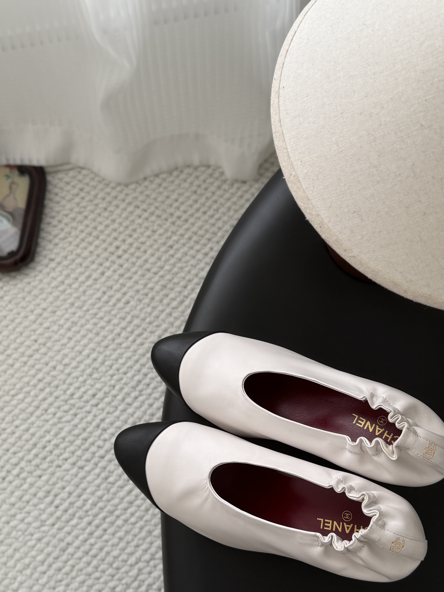Chan 26ss cap-toe pump
