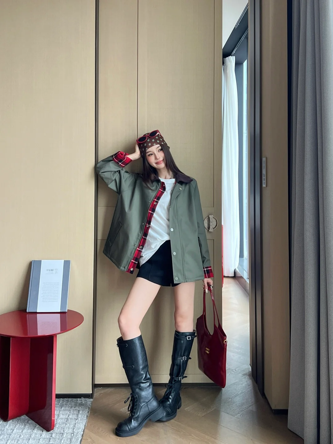 Loe 25fw reversible jacket