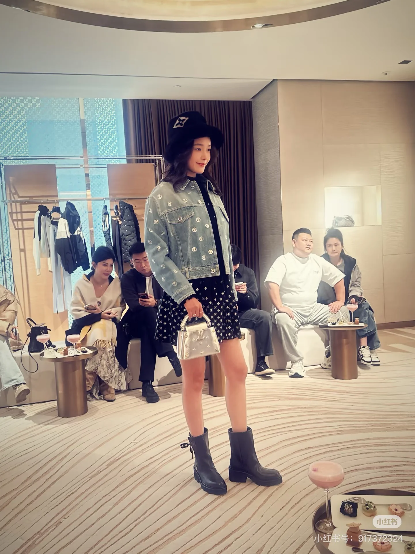 Louis 25fw embroidery denim jacket