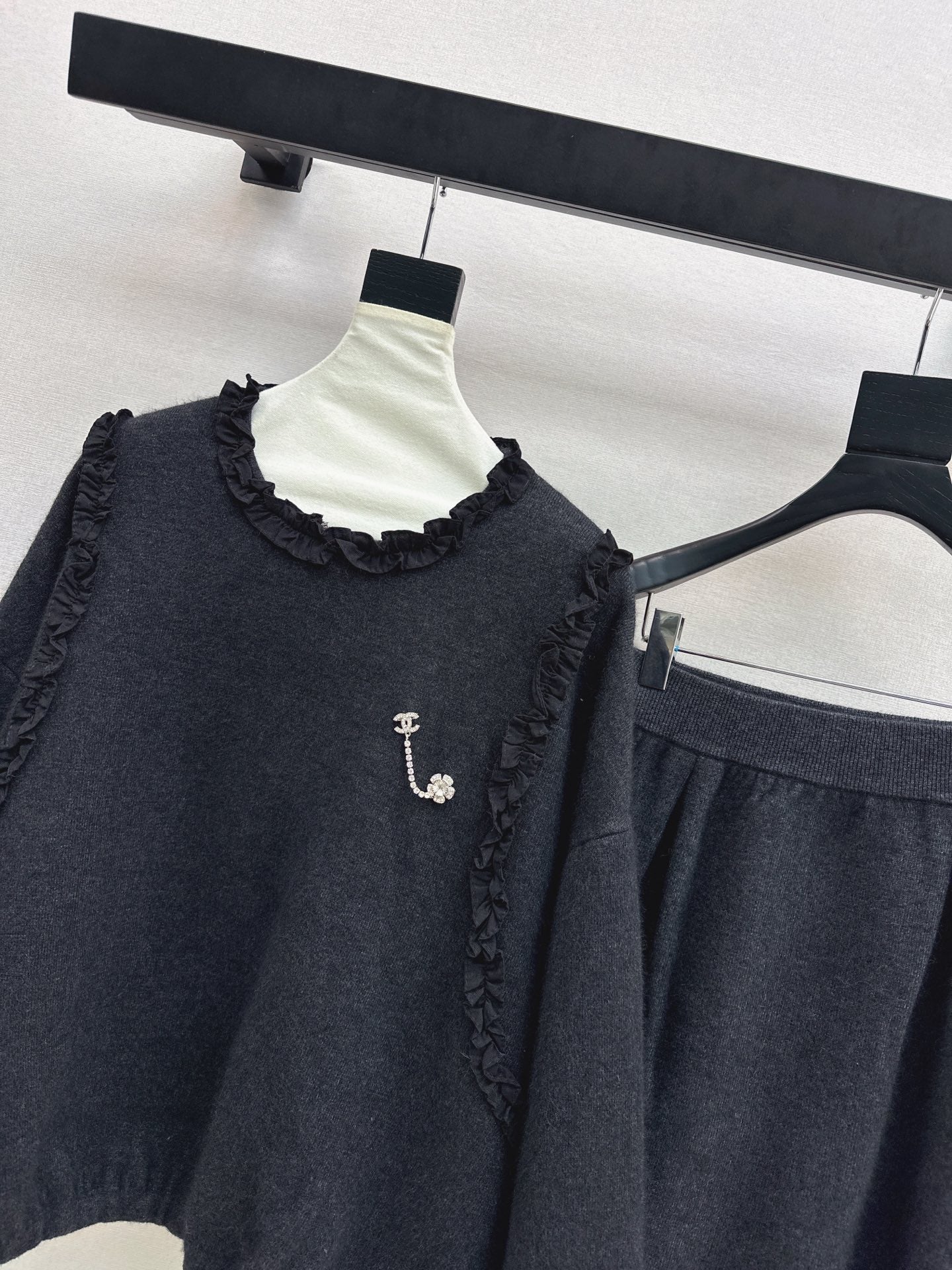 Chan 26ss wool outfit set