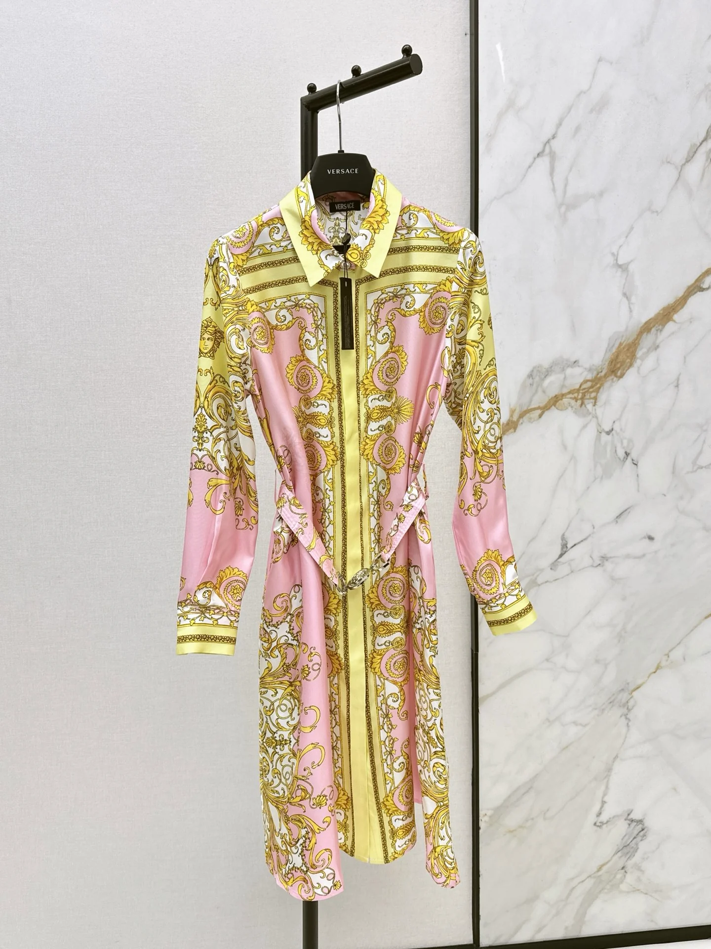 Vers 25fw print dress