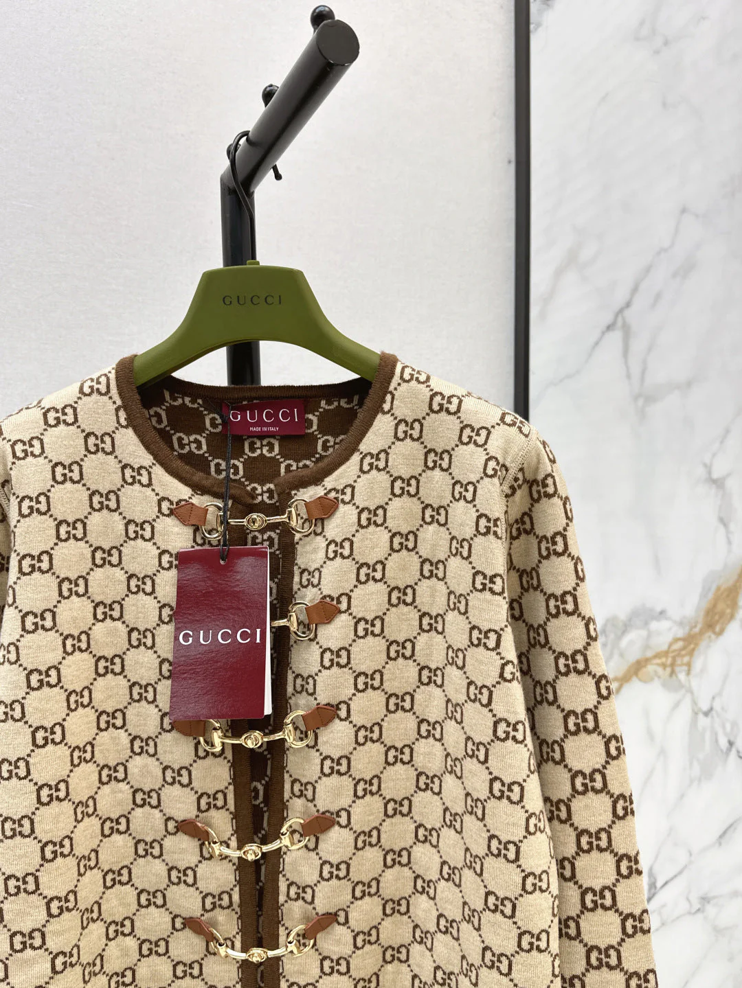 Guc 25fw jacquard jacket