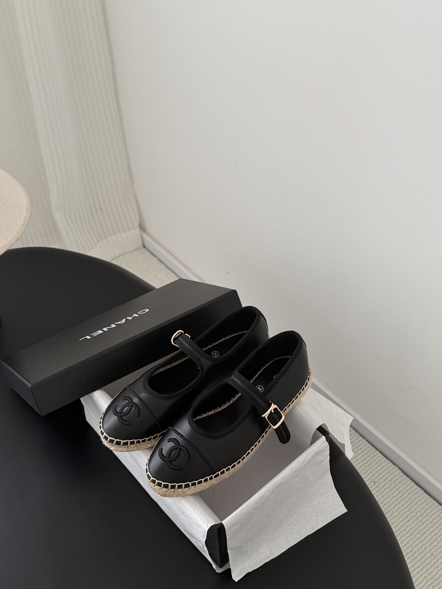 Chan 26ss mary jeans flats