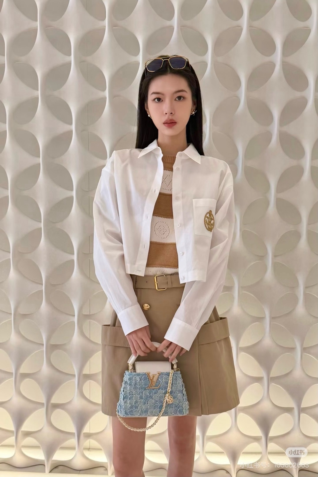 Loui 26ss embroidery shirt
