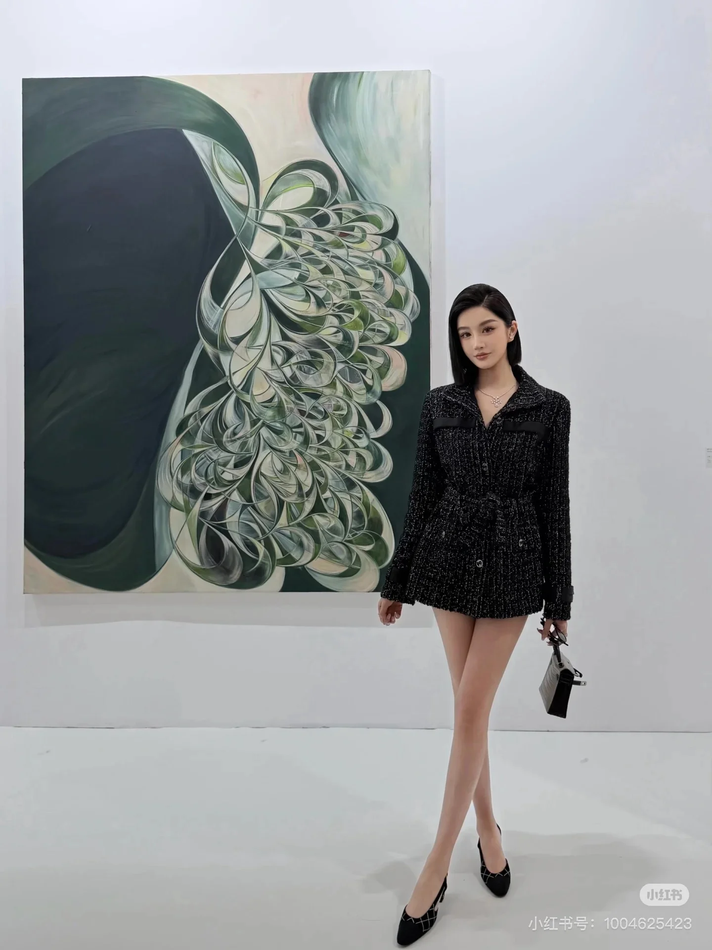 Chan 25fw tweed jacket