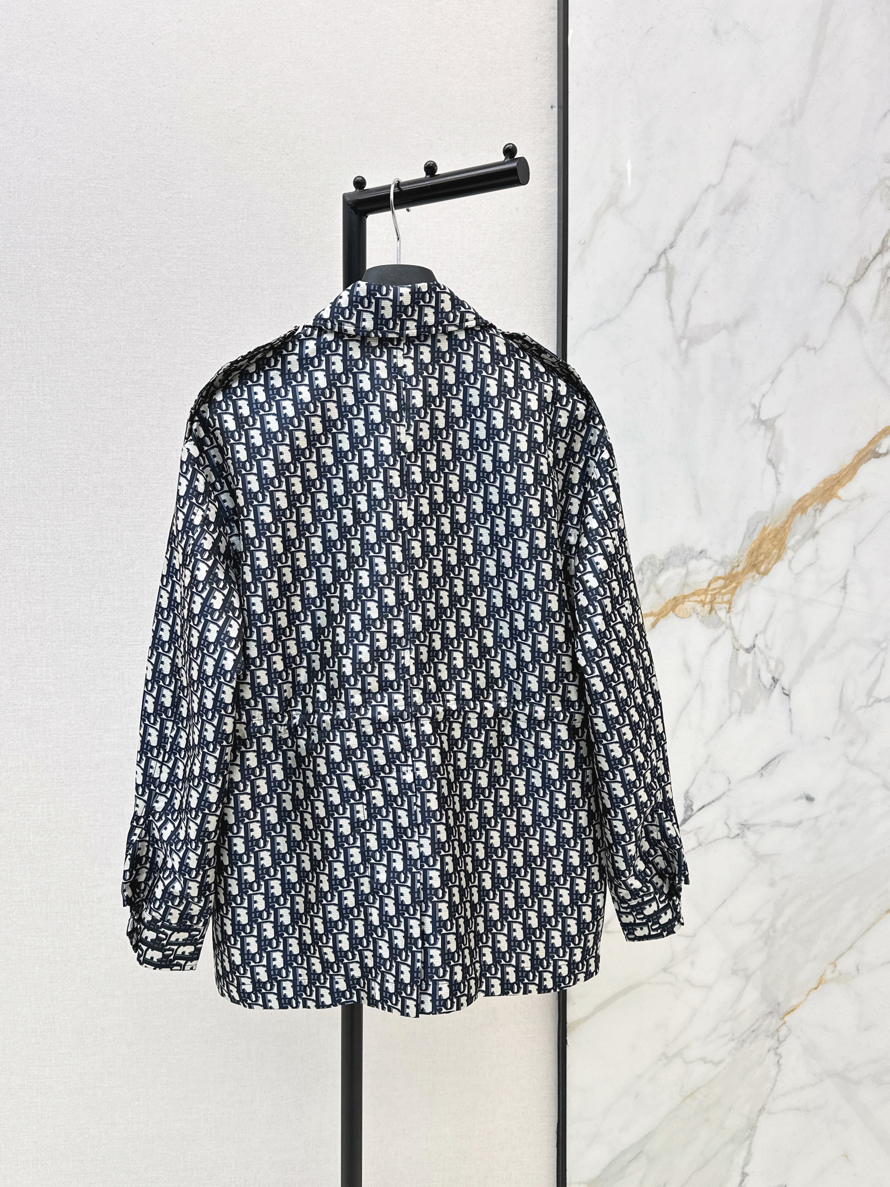 CD 26ss jacquard drawstring jacket