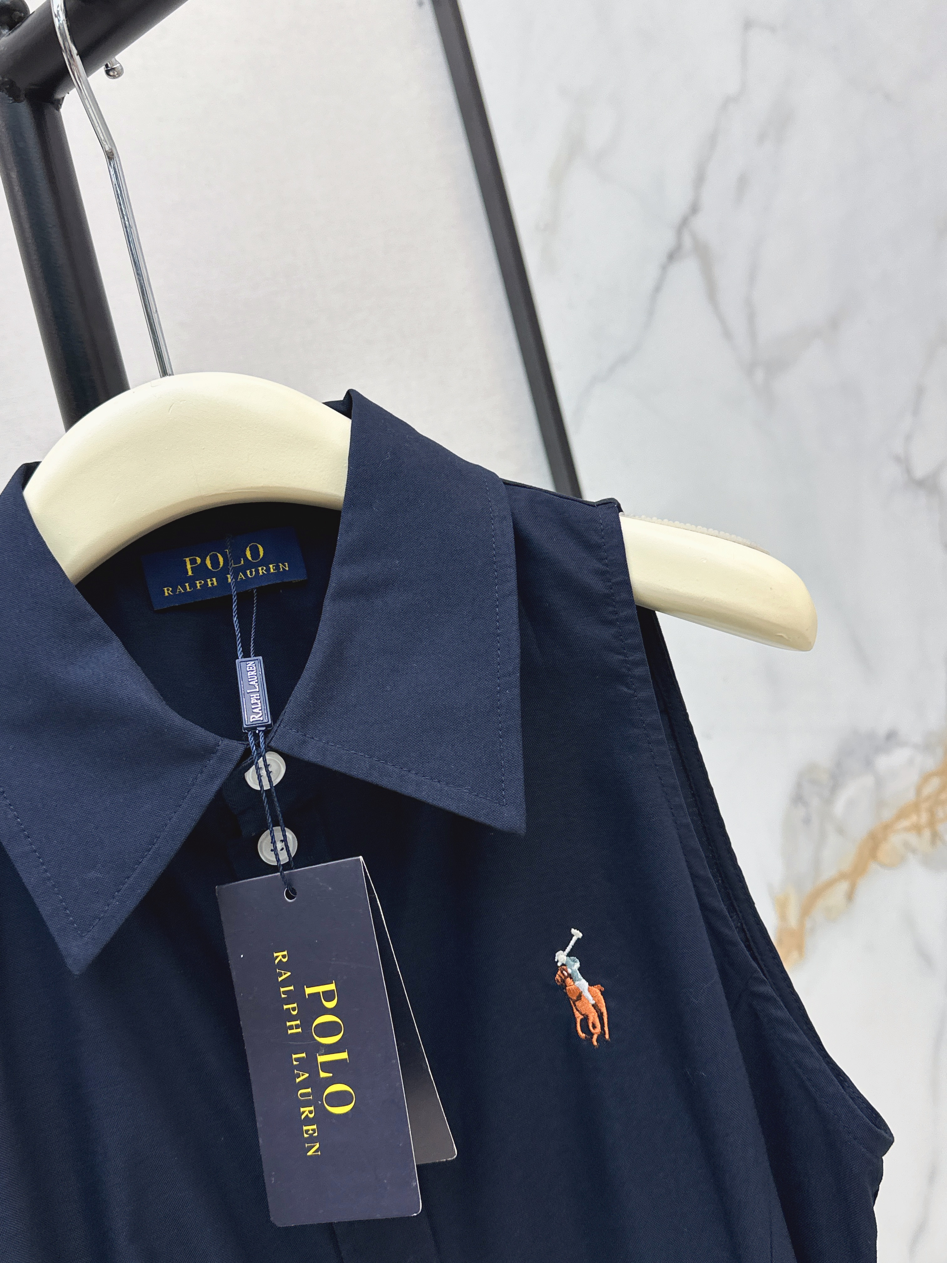 Ralp 26ss sleeveless shirt dress
