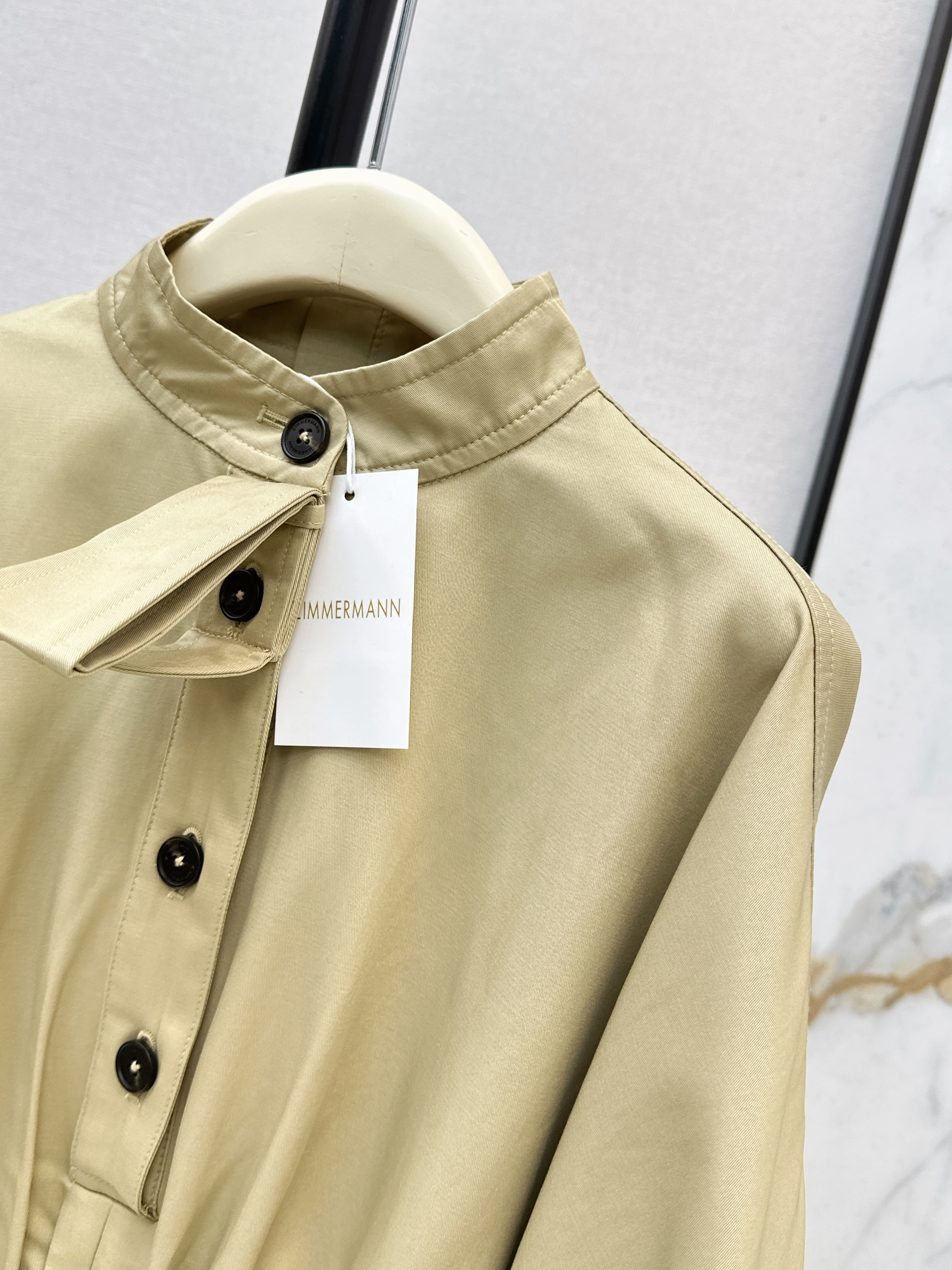 Zimm 26ss hip warp dress