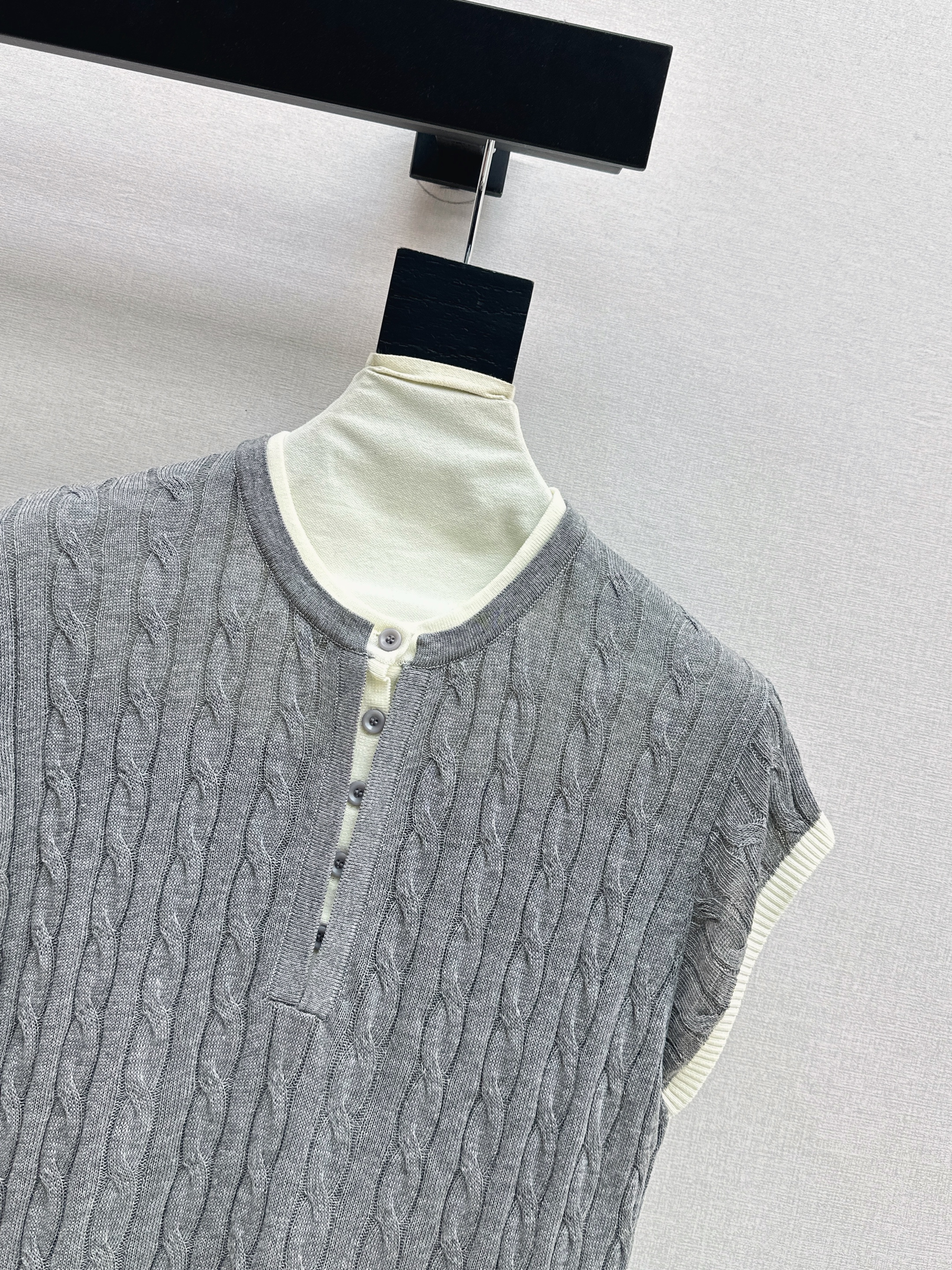 Ralp 26ss sleeveless knitwear
