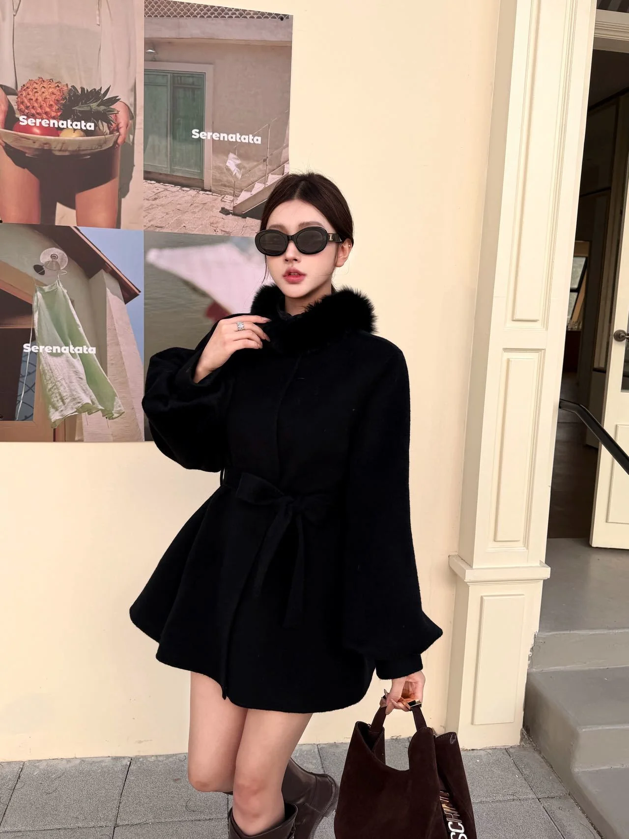 Prad 26ss wool overcoats