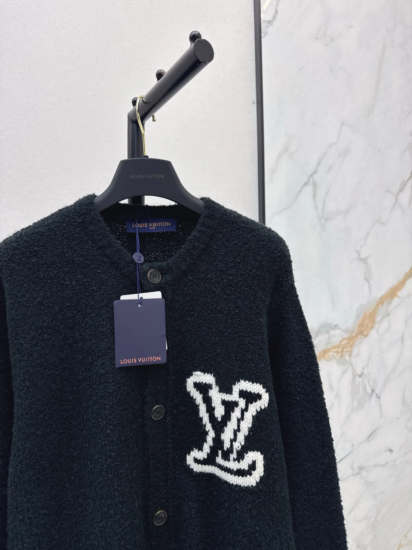 Loui 25fw jacquard cardigan