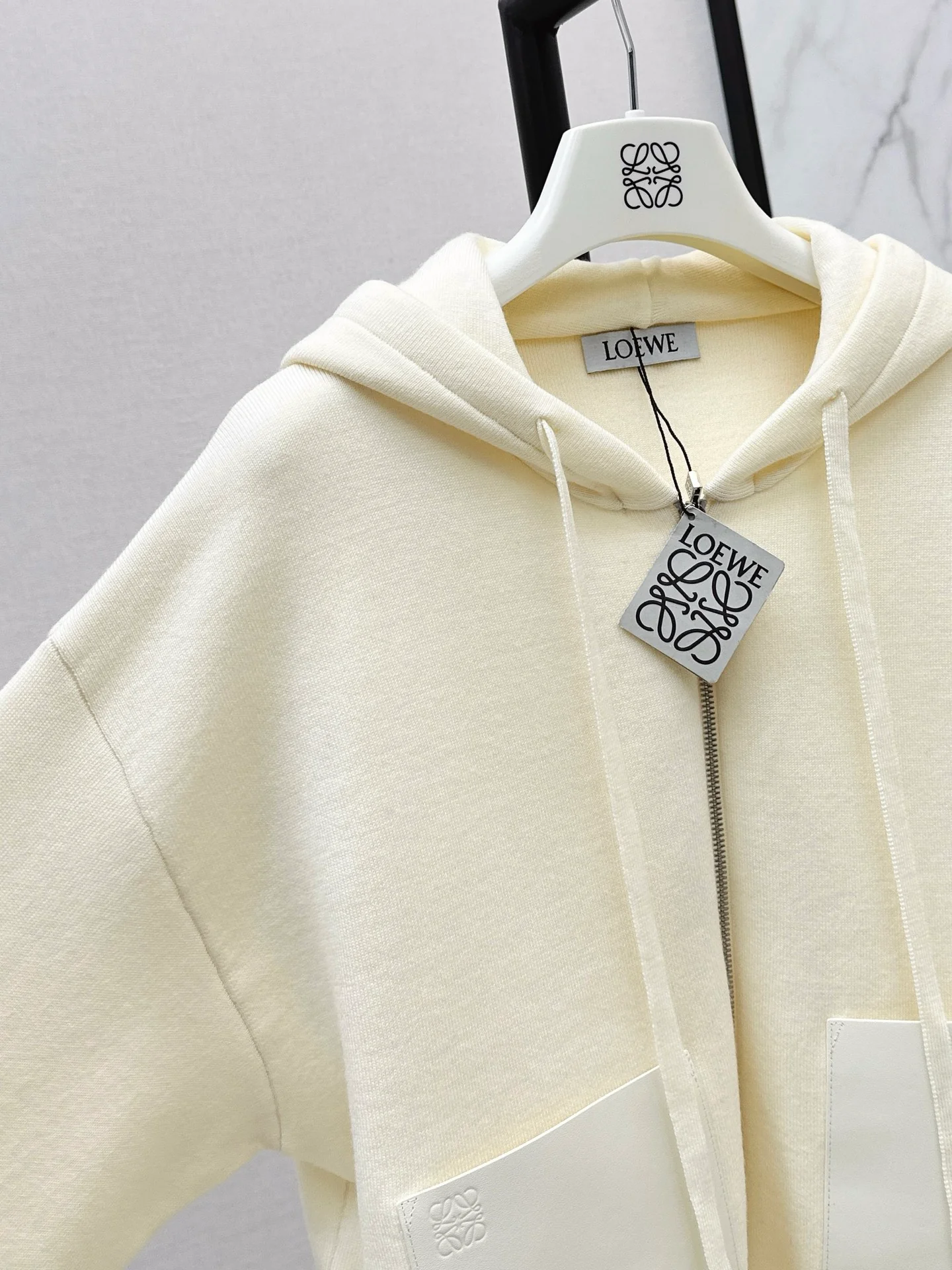 Loe 25fw wool knit cardigan