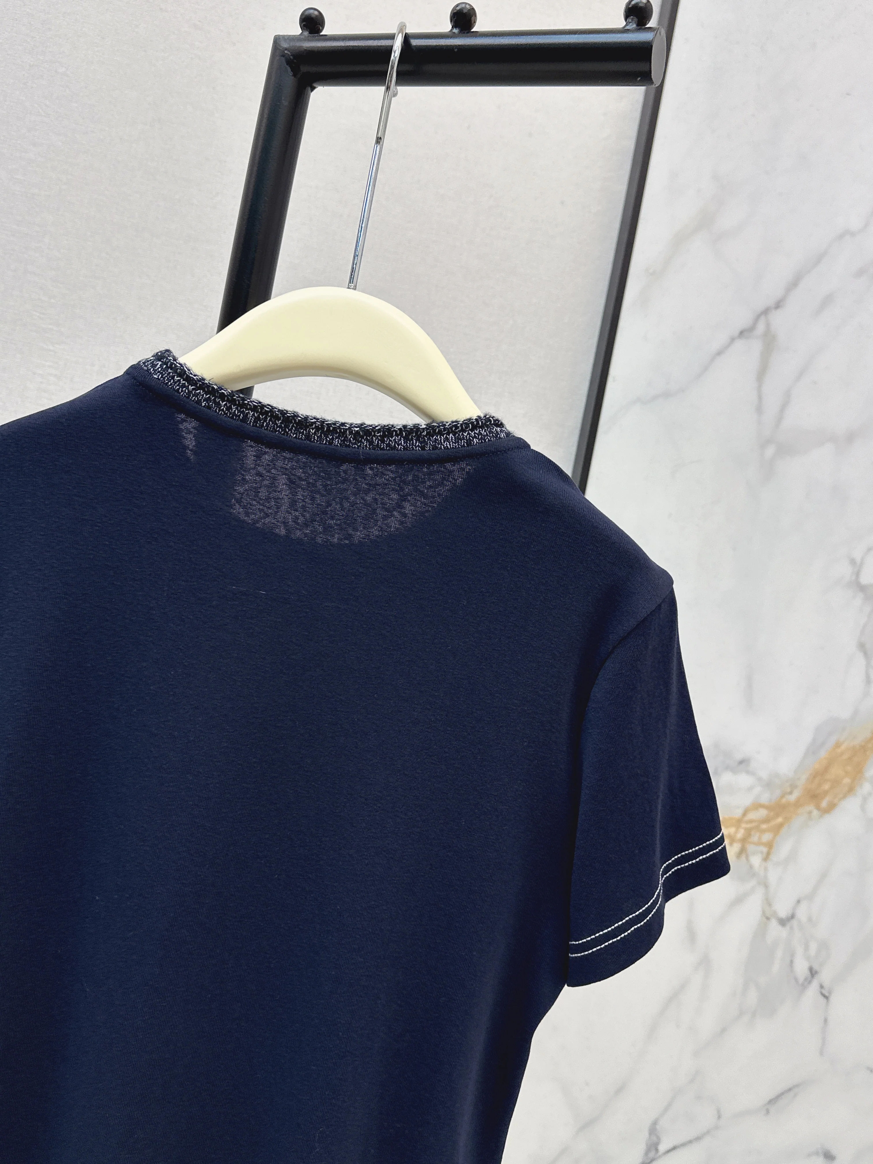 Chan 26ss embroidery t-shirts